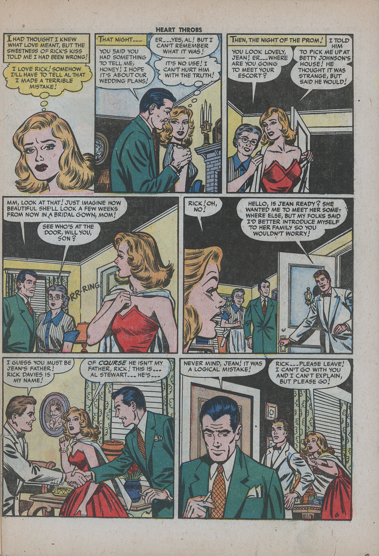 Read online Heart Throbs comic -  Issue #28 - 23