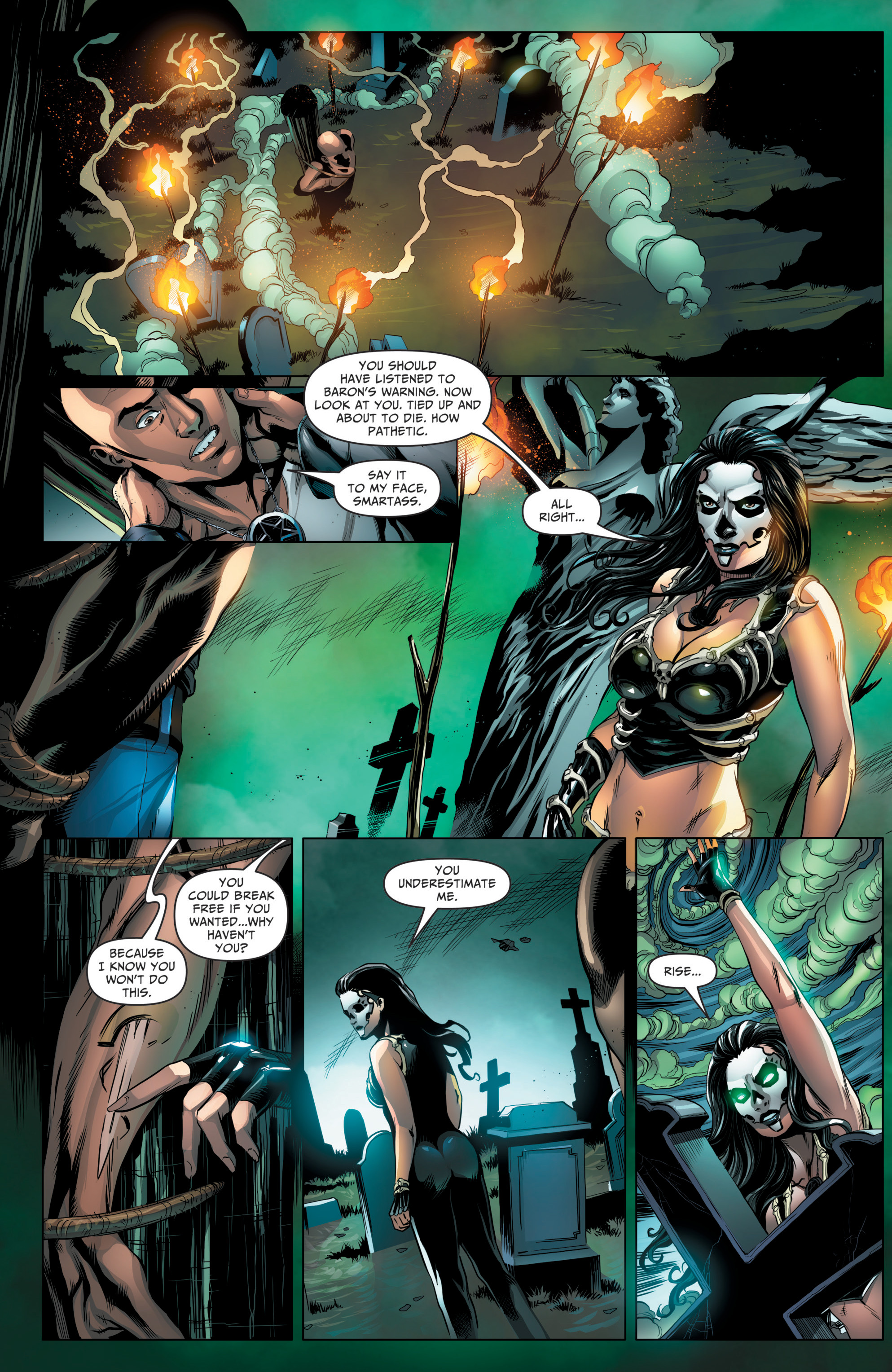 Read online Grimm Fairy Tales: Day of the Dead comic -  Issue #5 - 23