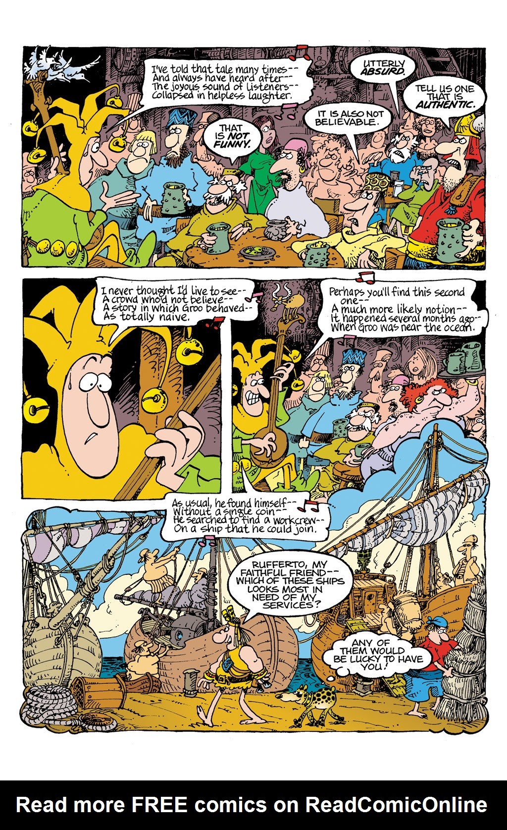 Read online Sergio Aragonés' Groo: The Most Intelligent Man In The World comic -  Issue # TPB - 14