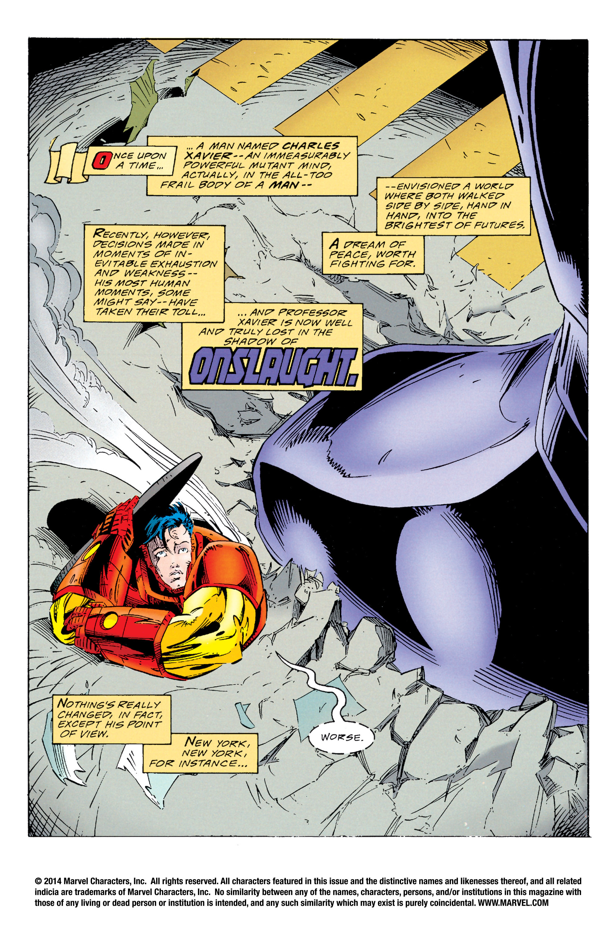 Read online X-Men: The Complete Onslaught Epic comic -  Issue # TPB 3 - 135