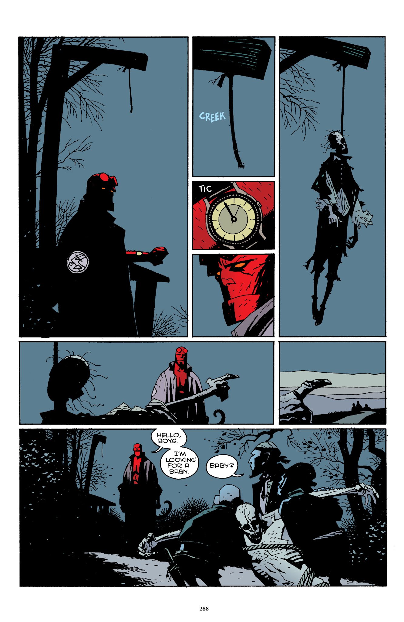 Read online Hellboy The Complete Short Stories comic -  Issue # TPB 1 (Part 3) - 89