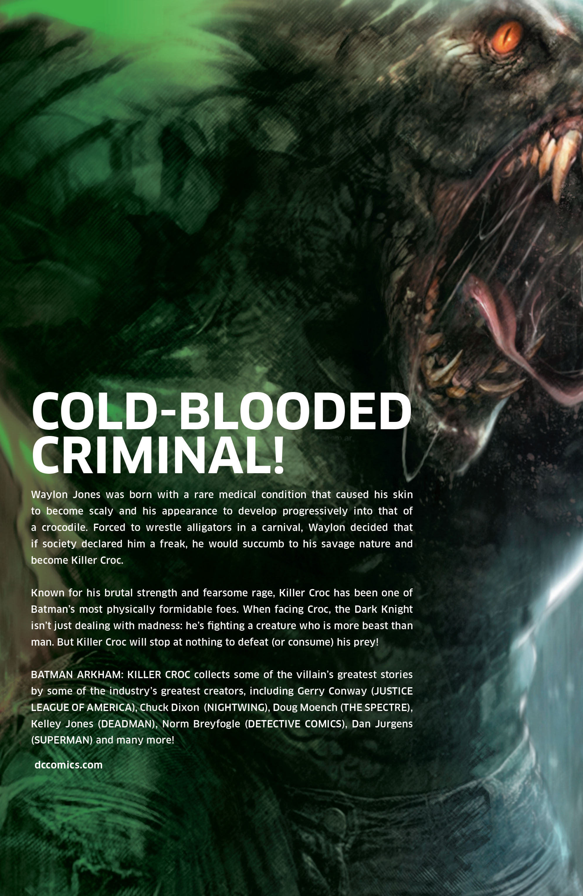 Read online Batman: Arkham: Killer Croc comic -  Issue # Full - 2