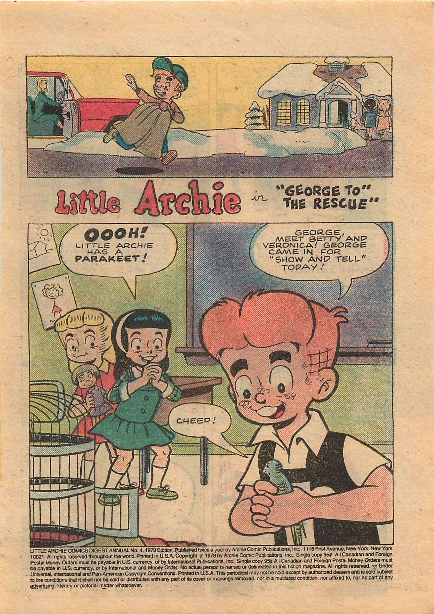 Read online Little Archie Comics Digest Magazine comic -  Issue #4 - 3