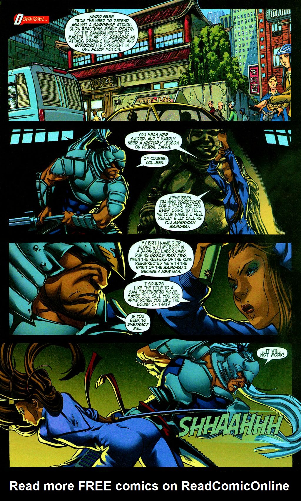 Read online Daughters of the Dragon comic -  Issue #5 - 4