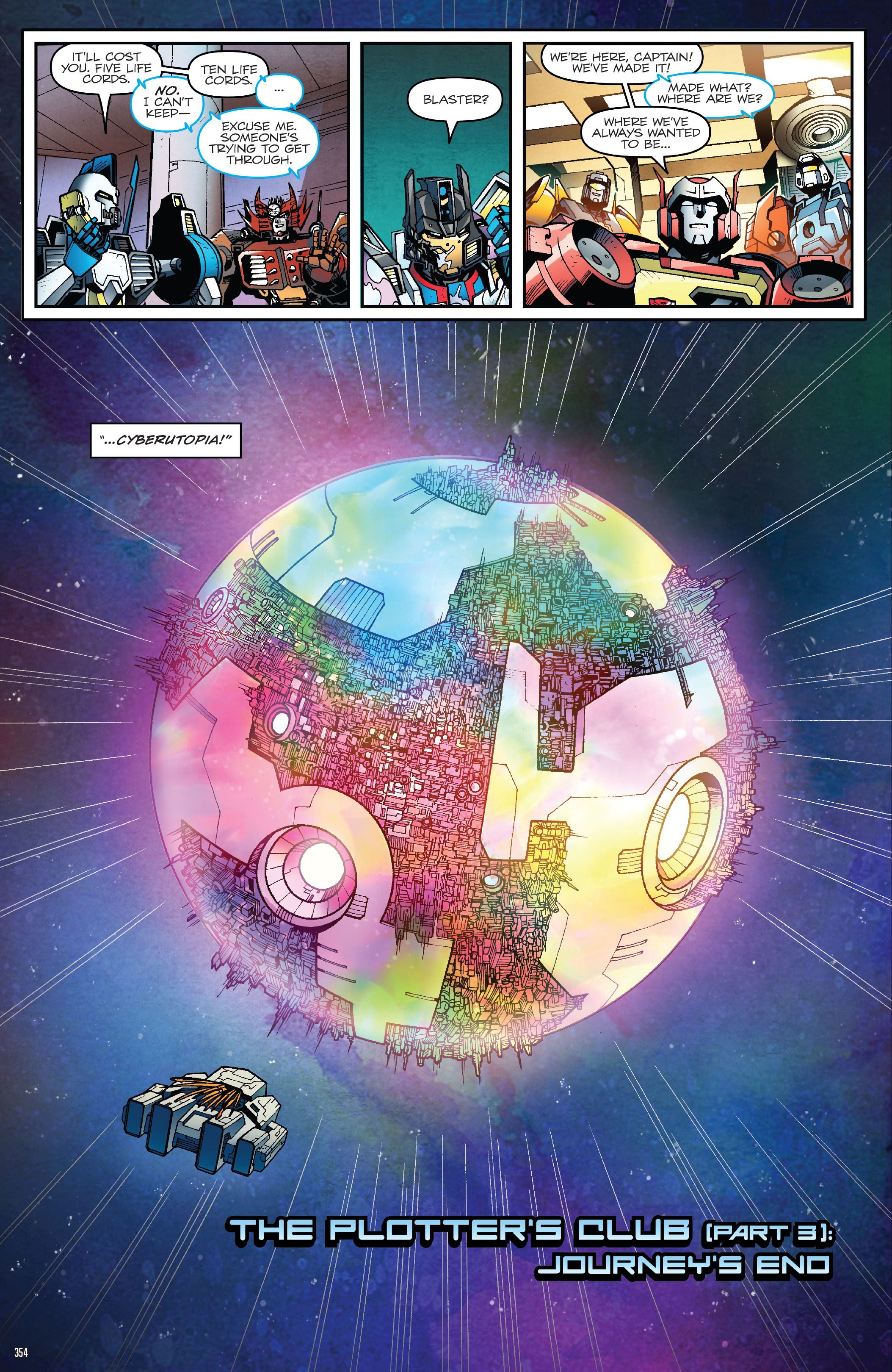 Read online Transformers: The IDW Collection Phase Three comic -  Issue # TPB 3 (Part 4) - 40