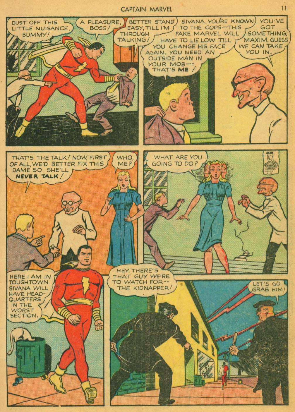 Read online Captain Marvel Adventures comic -  Issue #5 - 13