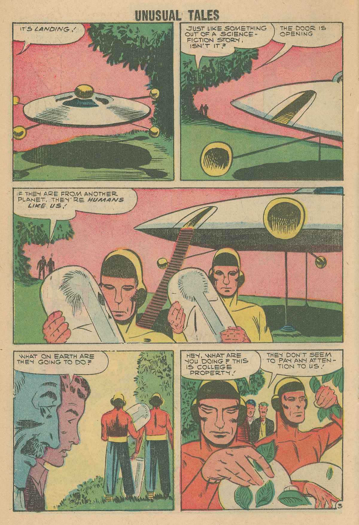 Read online Unusual Tales comic -  Issue #15 - 17