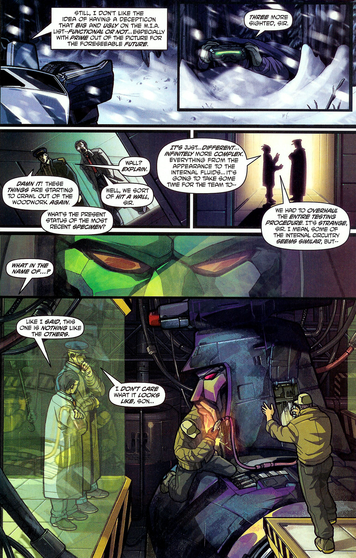 Read online Transformers: Generation 1 (2003) comic -  Issue #3 - 10