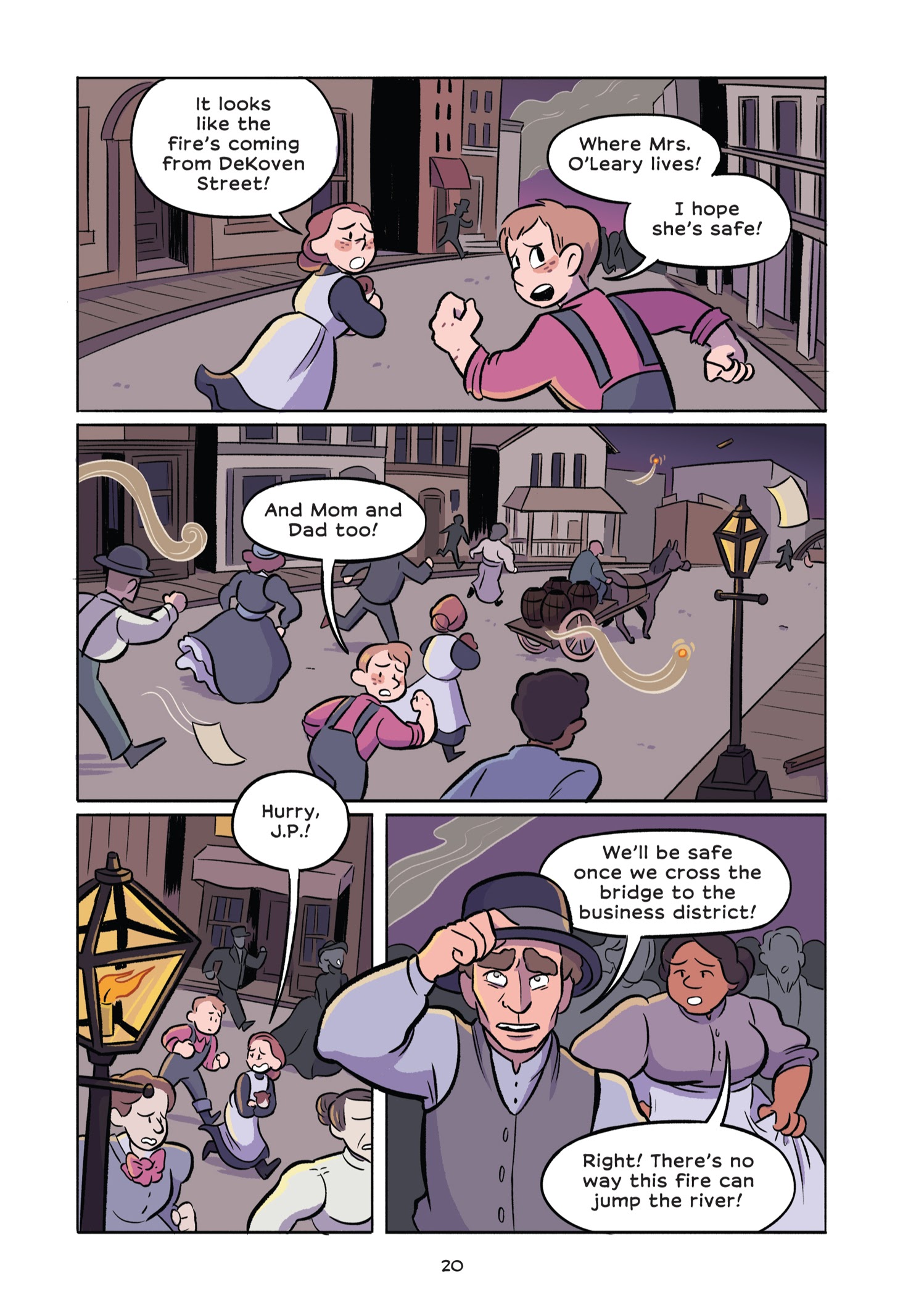 Read online History Comics comic -  Issue # The Great Chicago Fire: Rising From the Ashes - 29