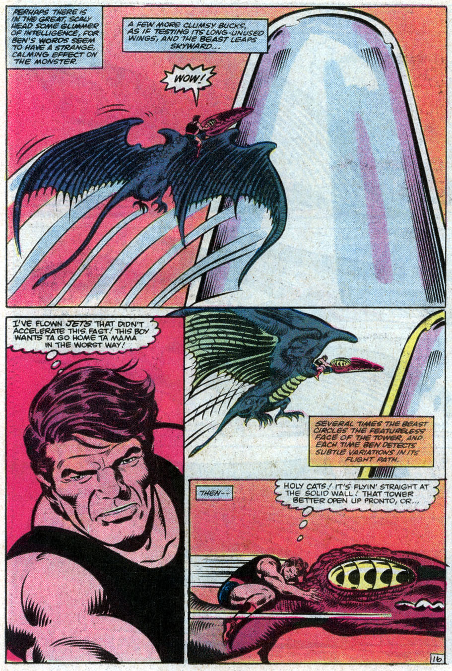 Read online The Thing comic -  Issue #11 - 17