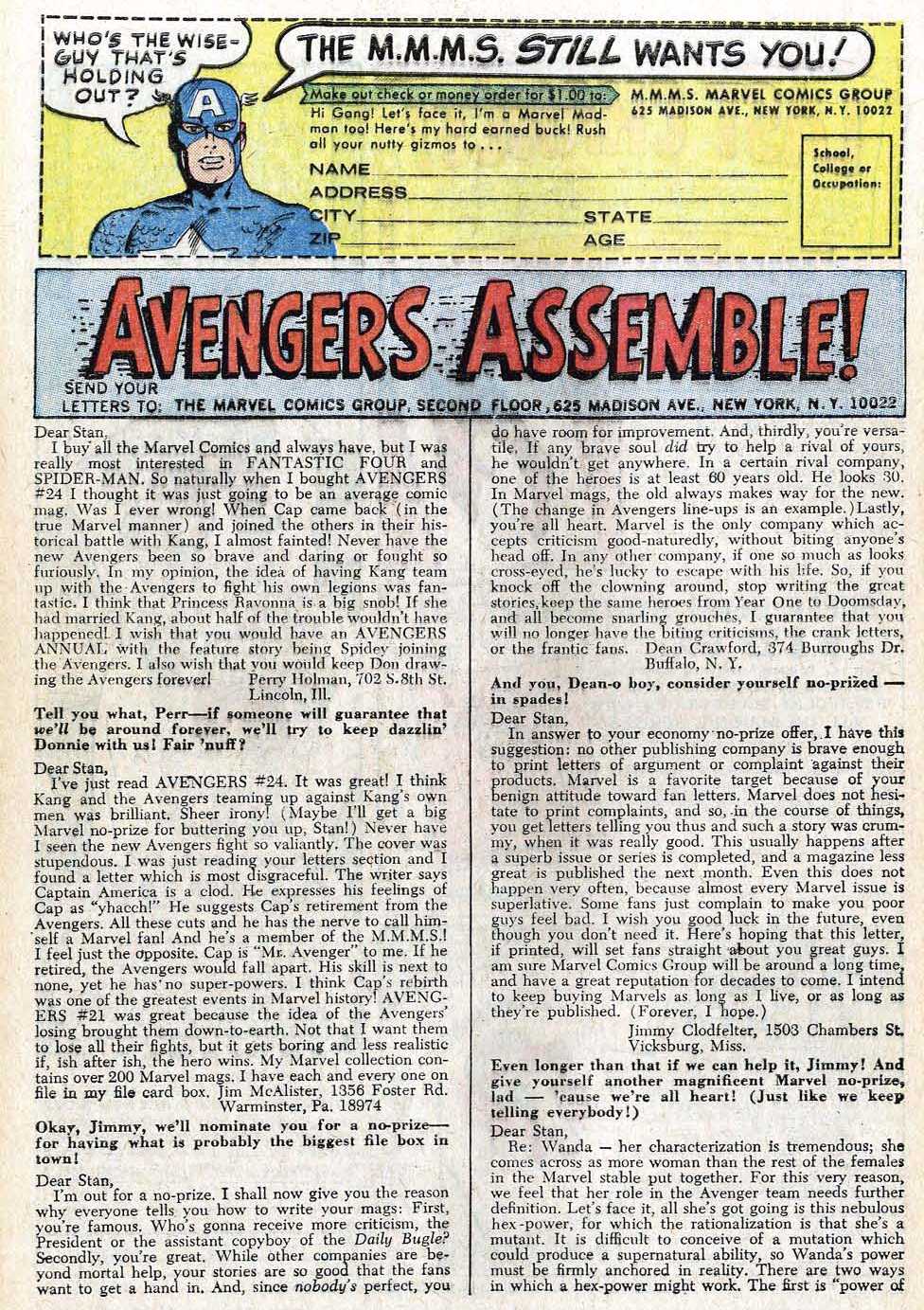 Read online The Avengers (1963) comic -  Issue #29 - 32