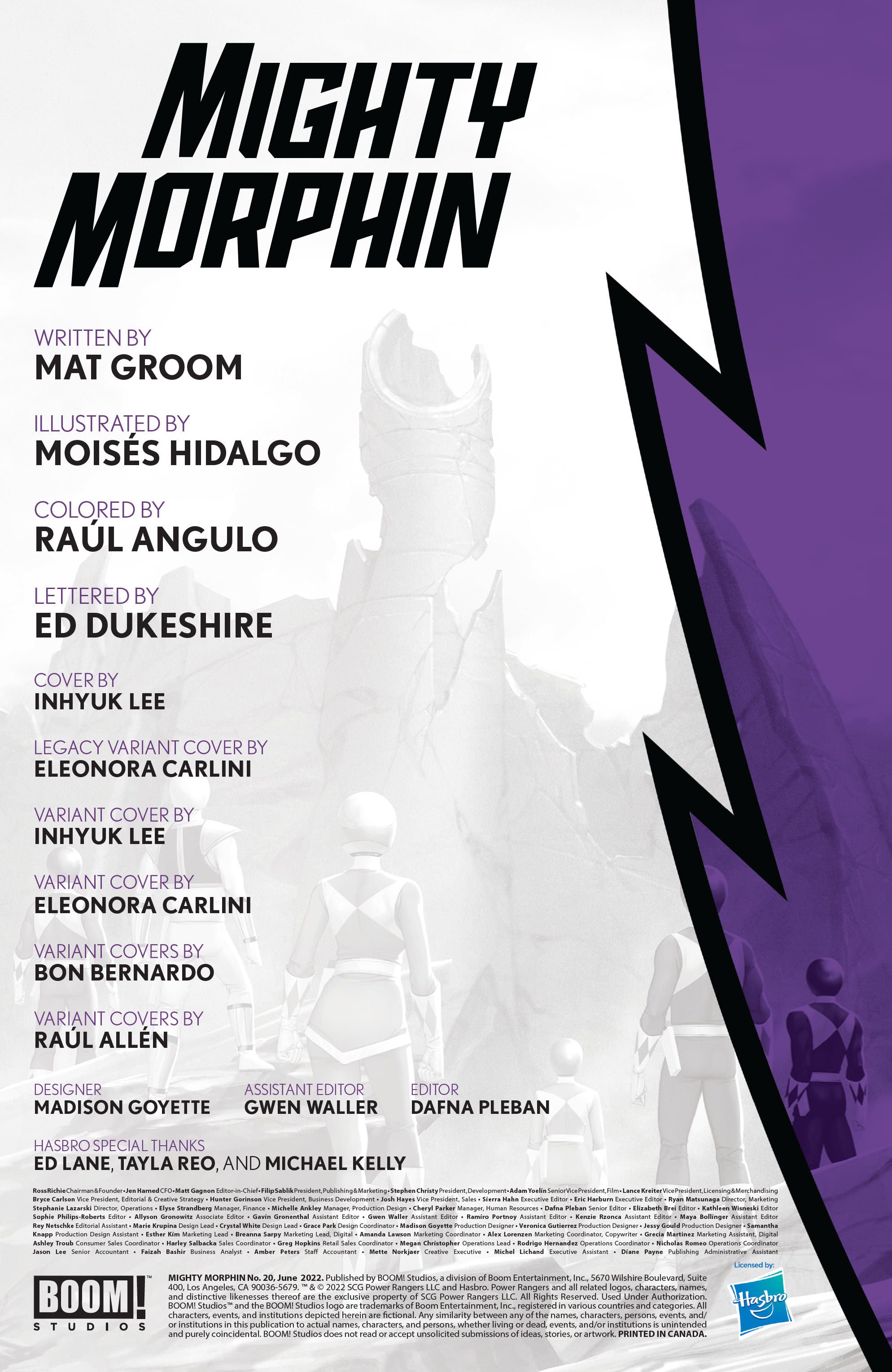 Read online Mighty Morphin comic -  Issue #20 - 2
