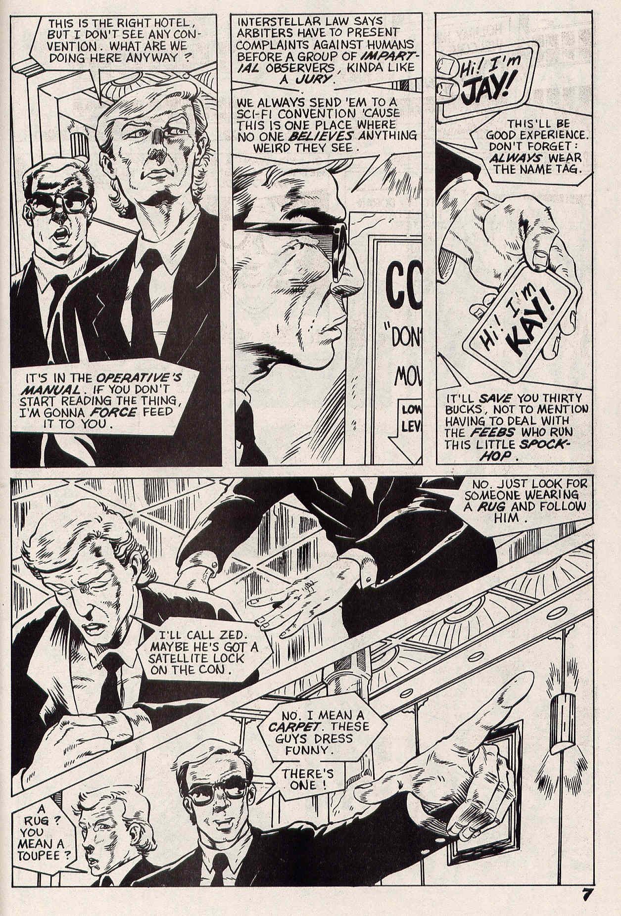 Read online The Men in Black Book II comic -  Issue #3 - 9