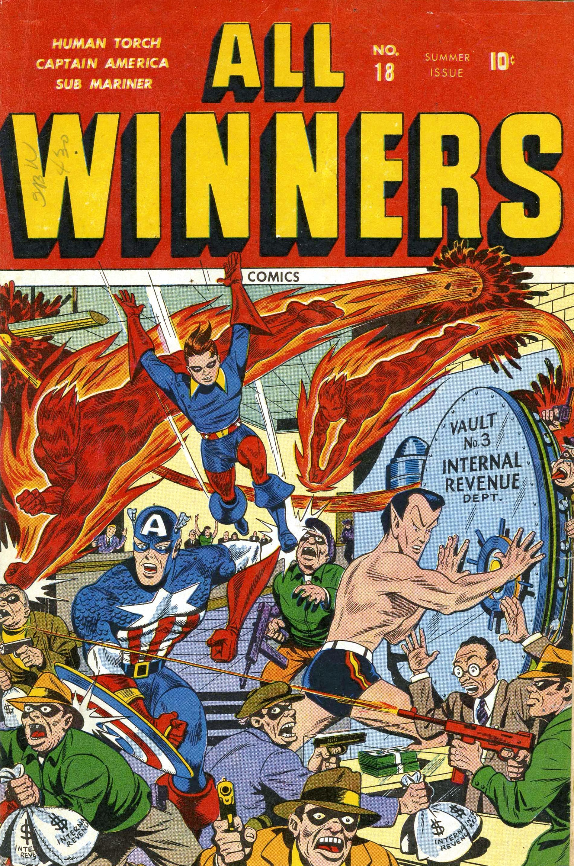 Read online All-Winners Comics comic -  Issue #18 - 53