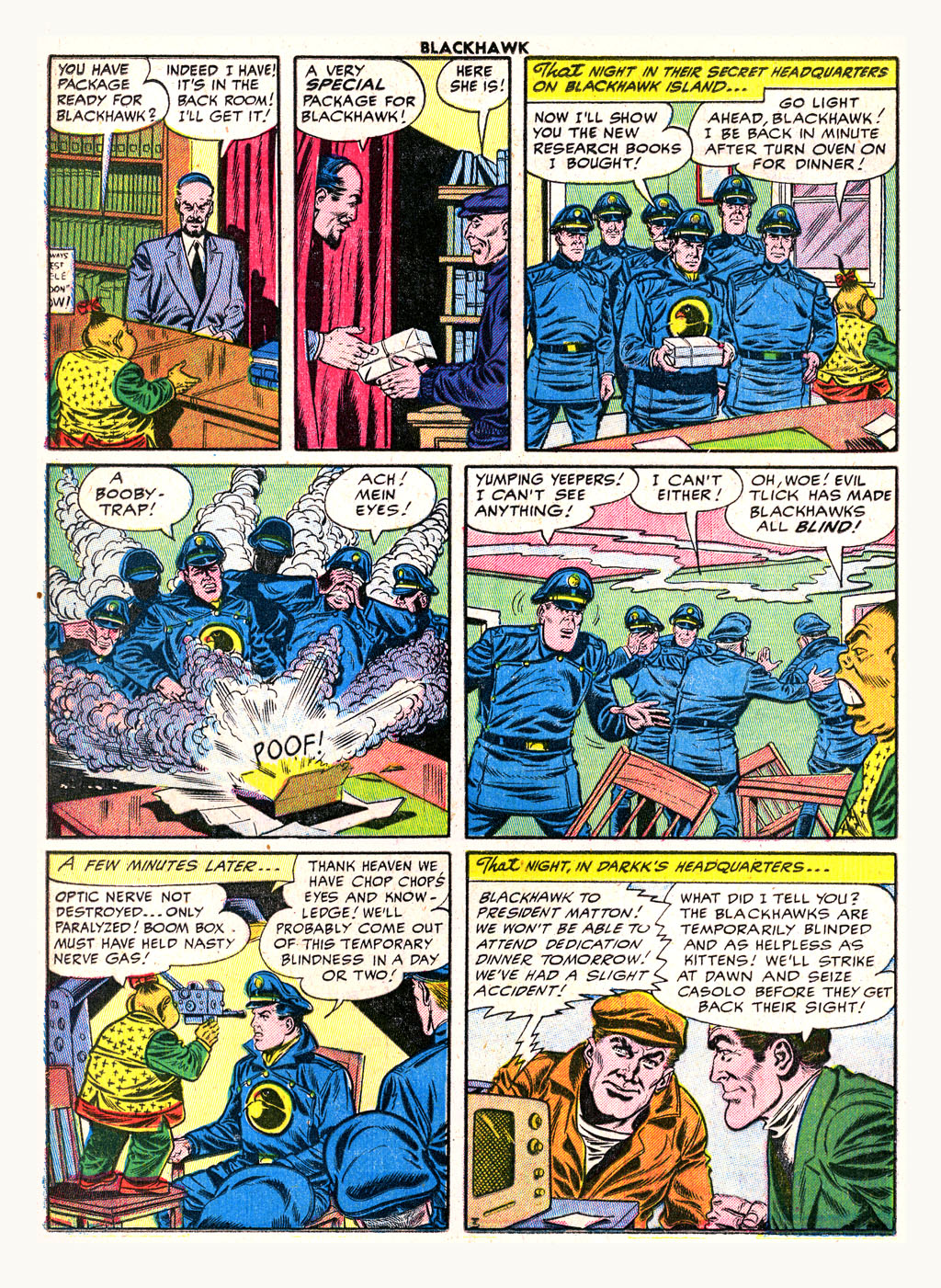 Read online Blackhawk (1957) comic -  Issue #94 - 20