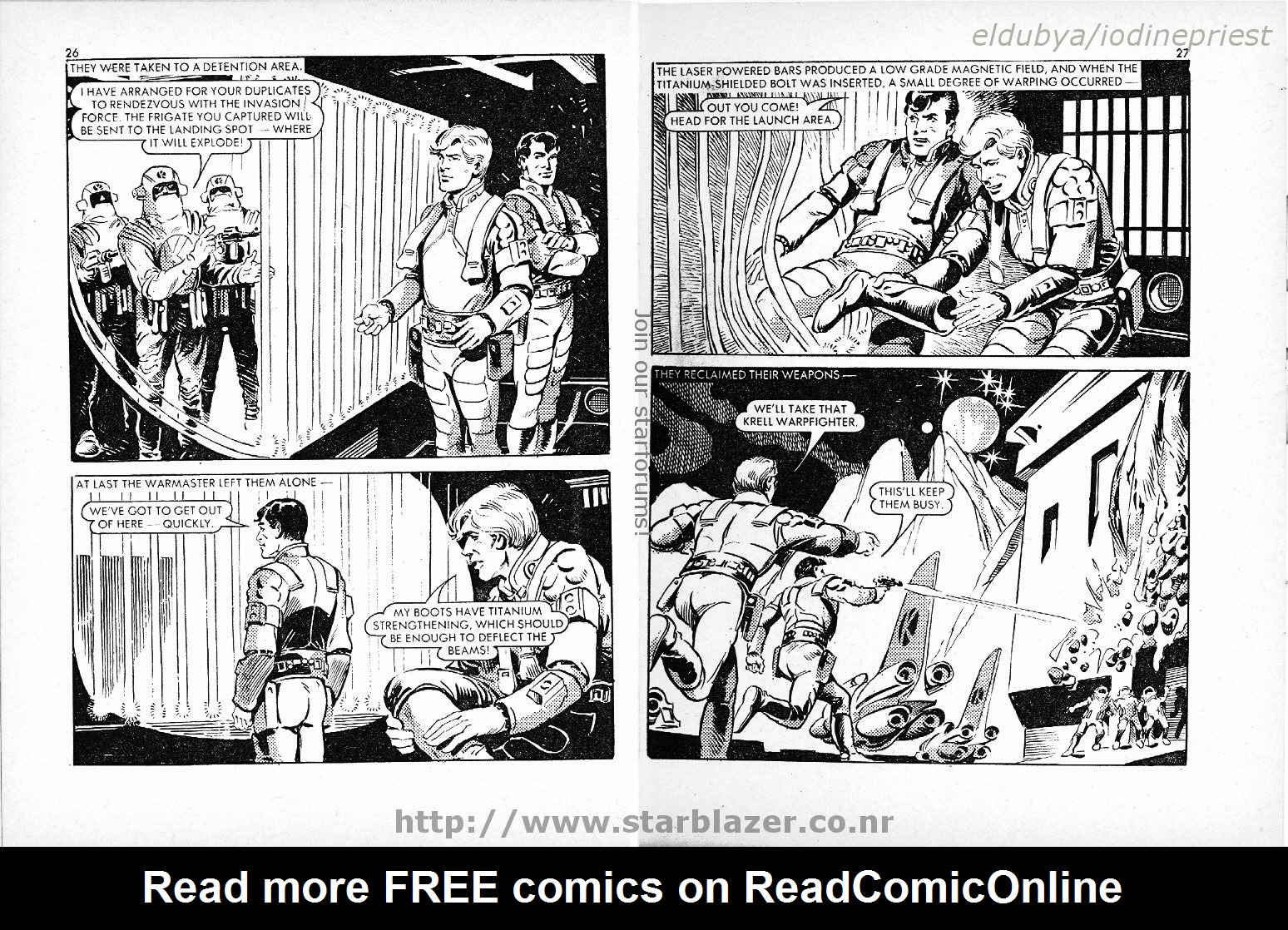 Read online Starblazer comic -  Issue #131 - 15