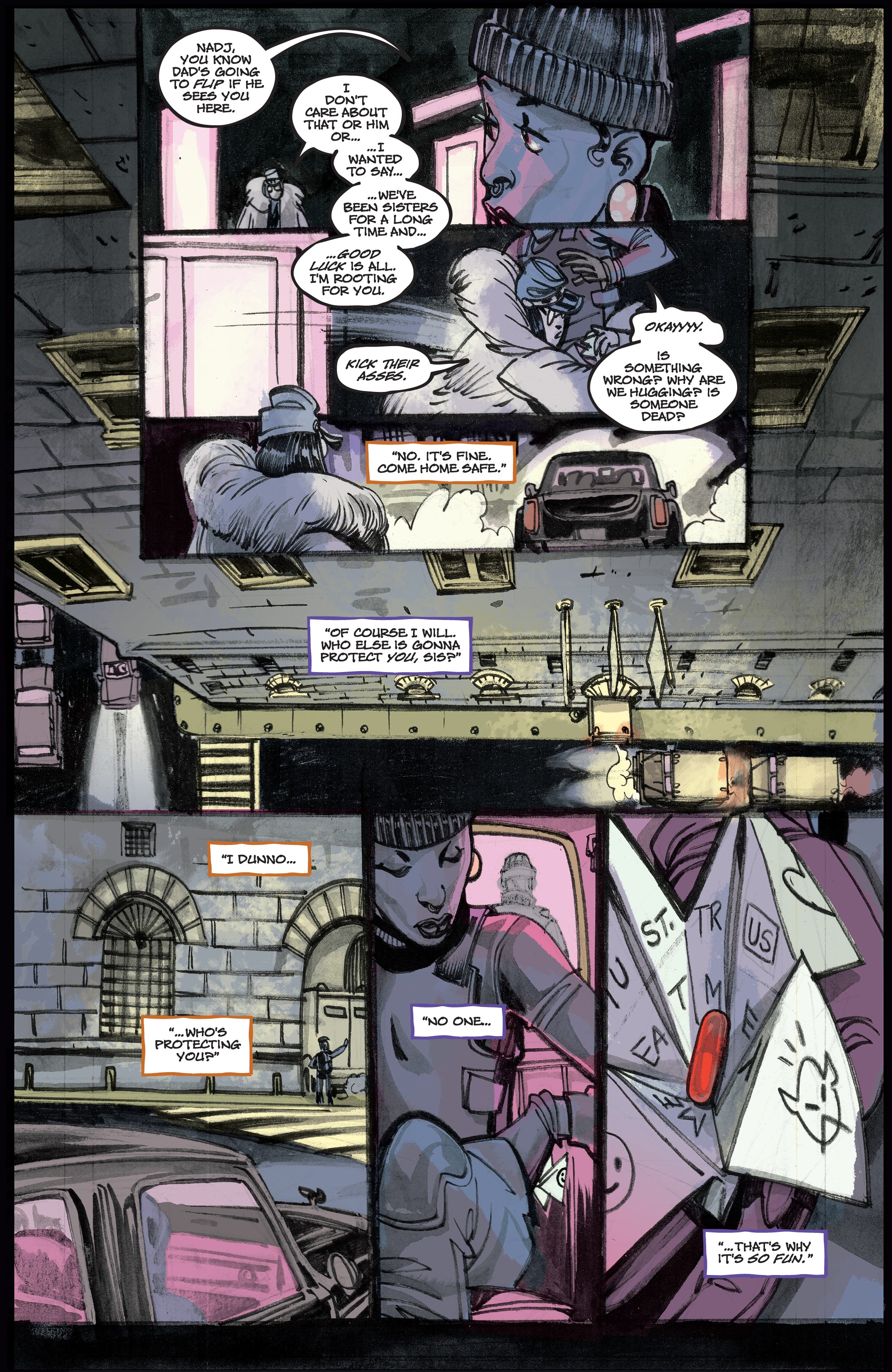 Read online Trust Fall comic -  Issue #1 - 21
