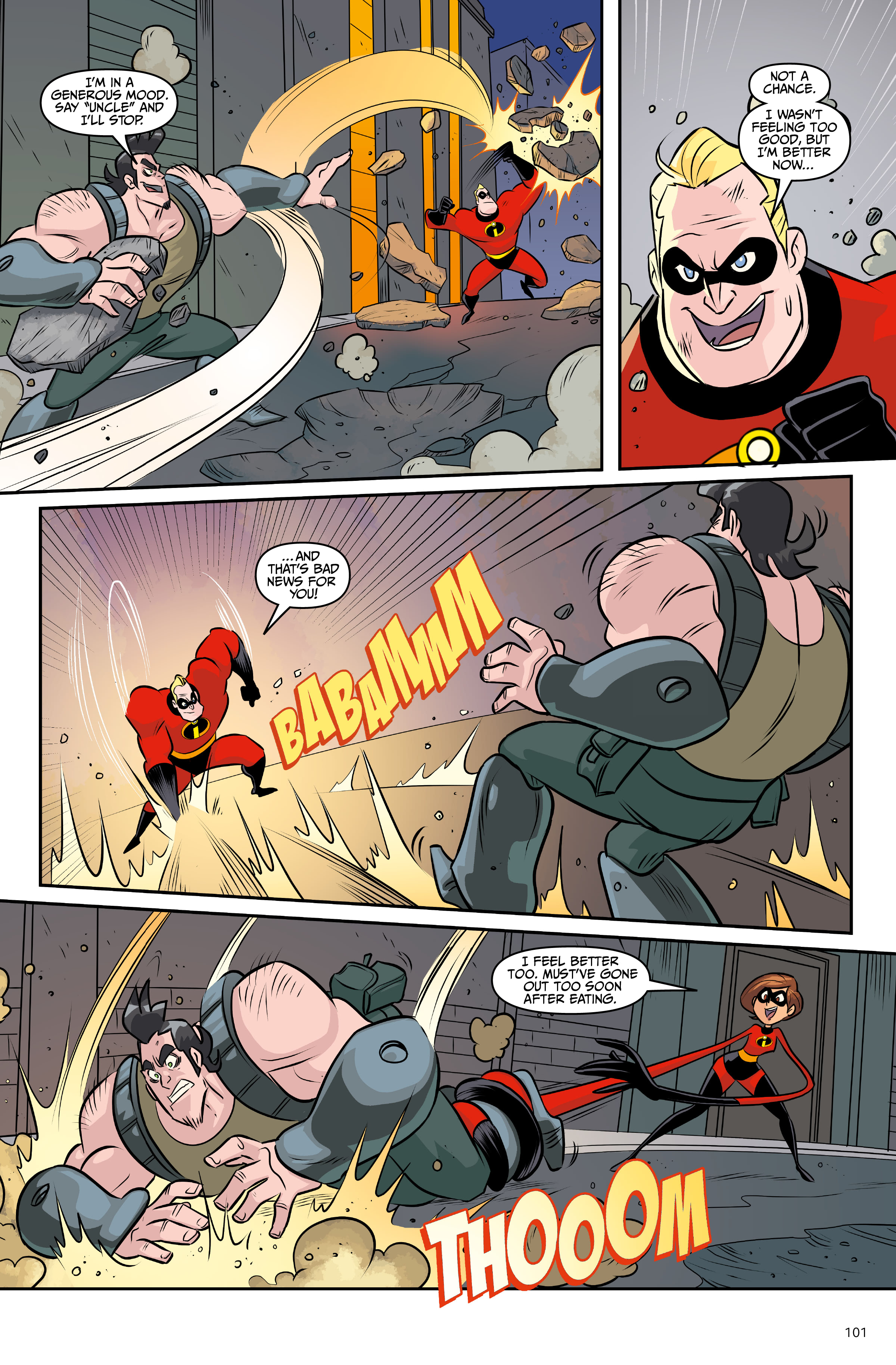 Read online Disney/PIXAR Incredibles 2 Library Edition comic -  Issue # TPB (Part 1) - 100