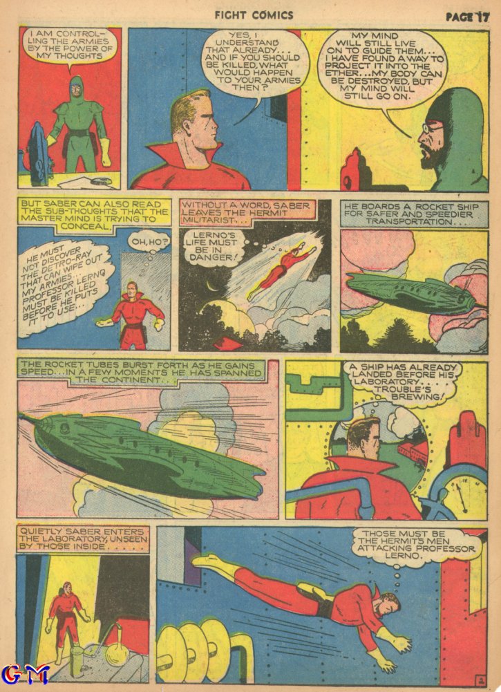 Read online Fight Comics comic -  Issue #11 - 19