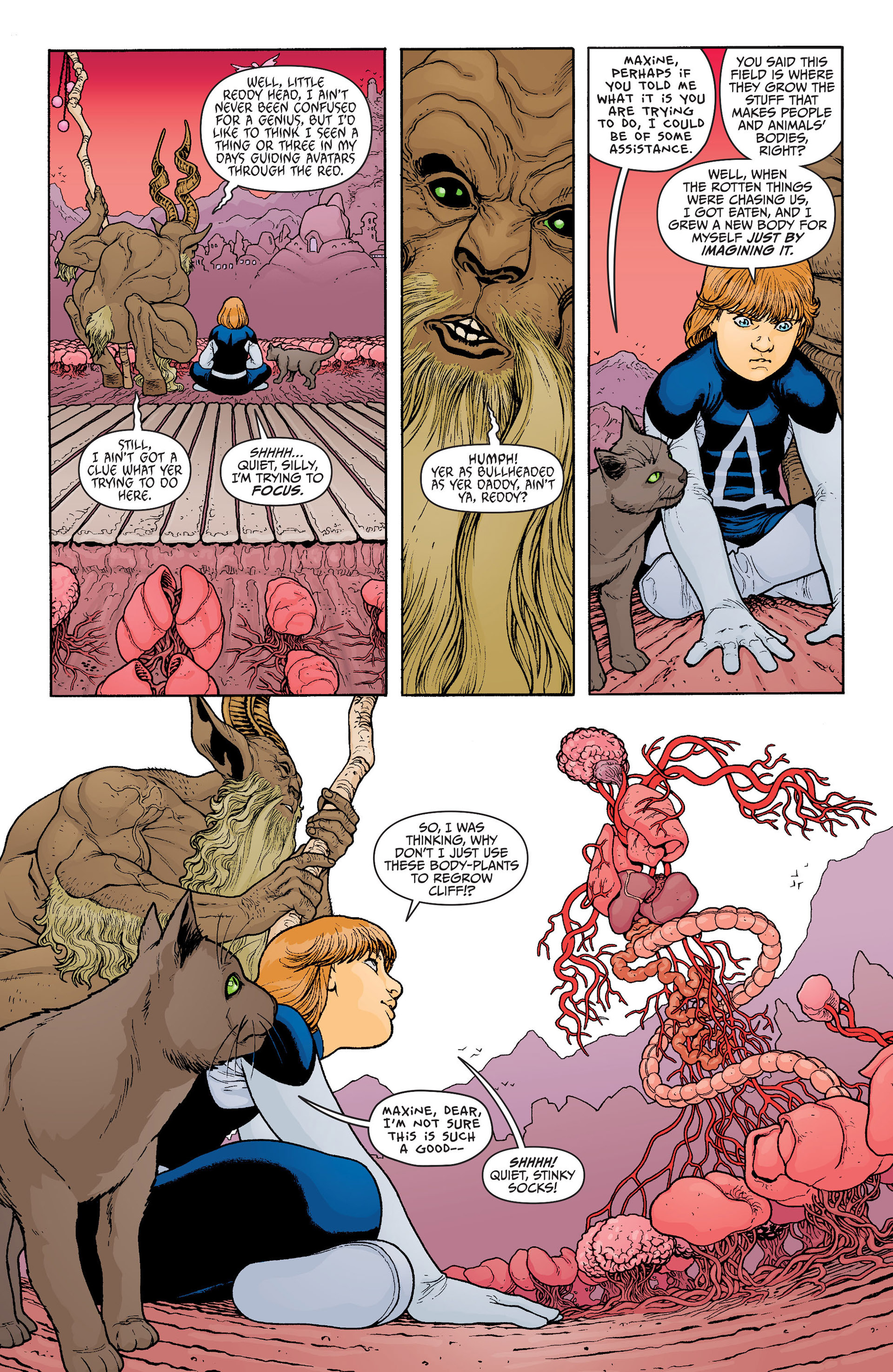 Read online Animal Man (2011) comic -  Issue #22 - 8