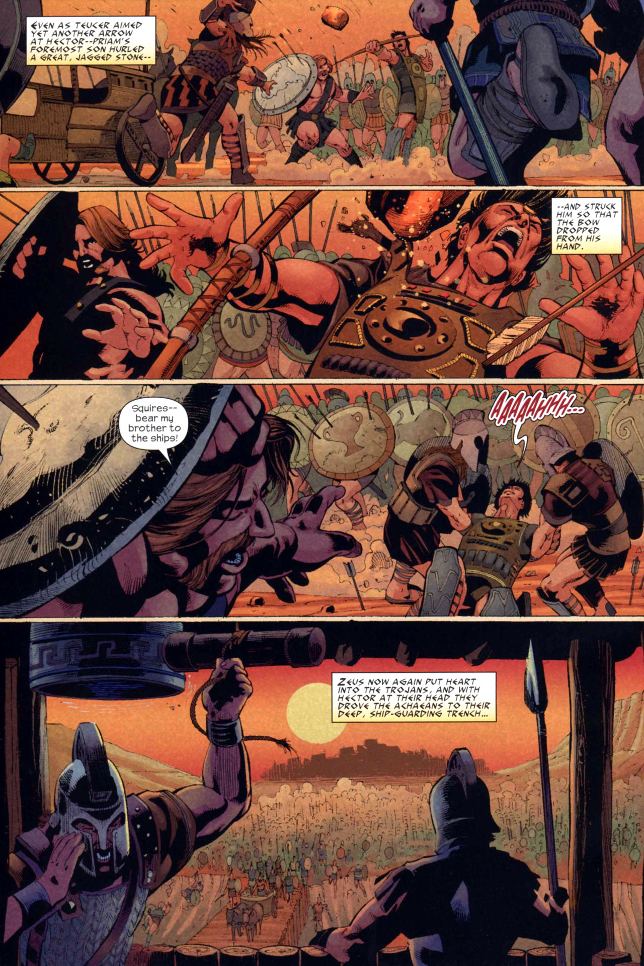 Read online The Iliad comic -  Issue #3 - 22