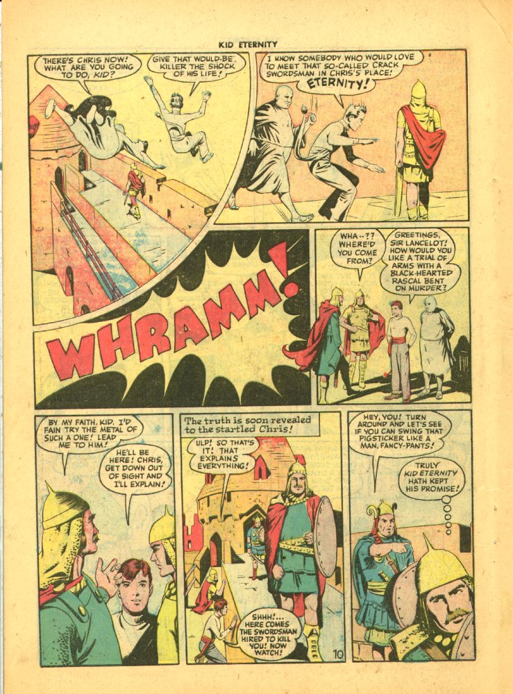 Read online Kid Eternity (1946) comic -  Issue #4 - 12