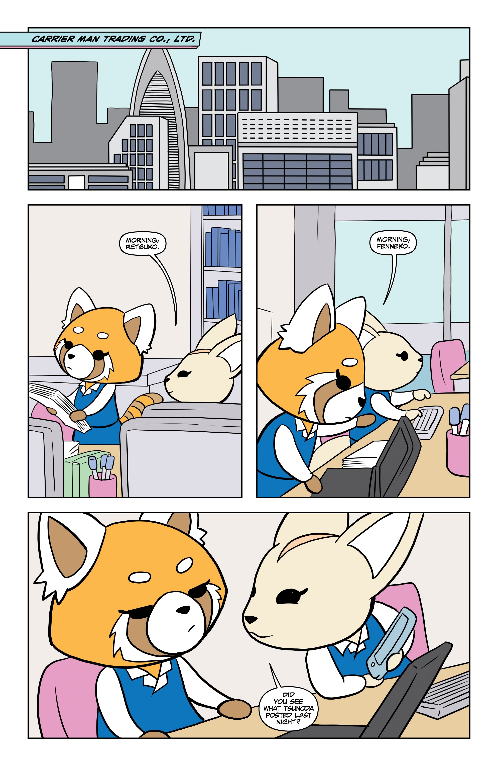 Read online Aggretsuko: Meet Her World comic -  Issue #1 - 3