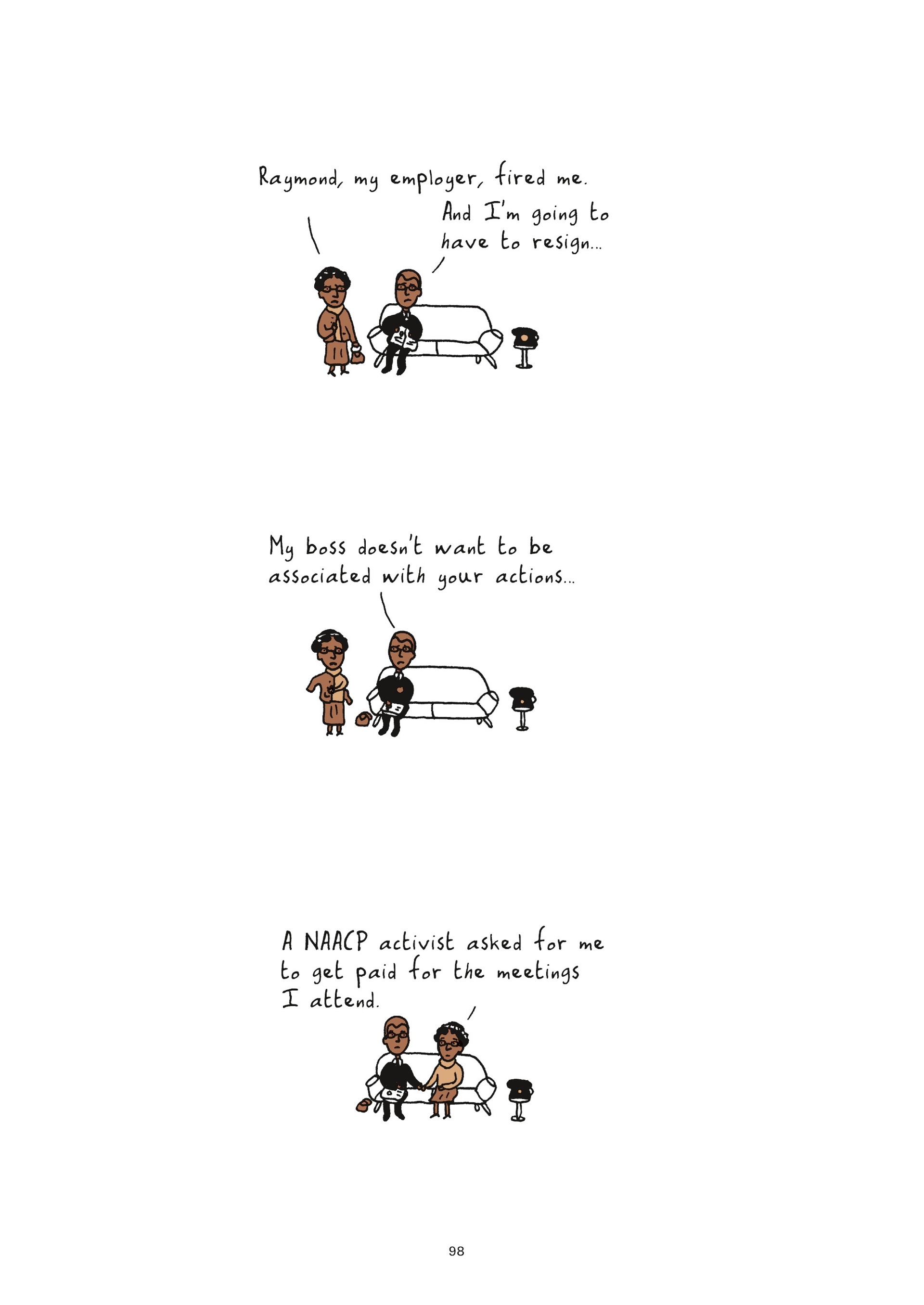 Read online Colored: The Unsung Life of Claudette Colvin comic -  Issue # TPB - 96