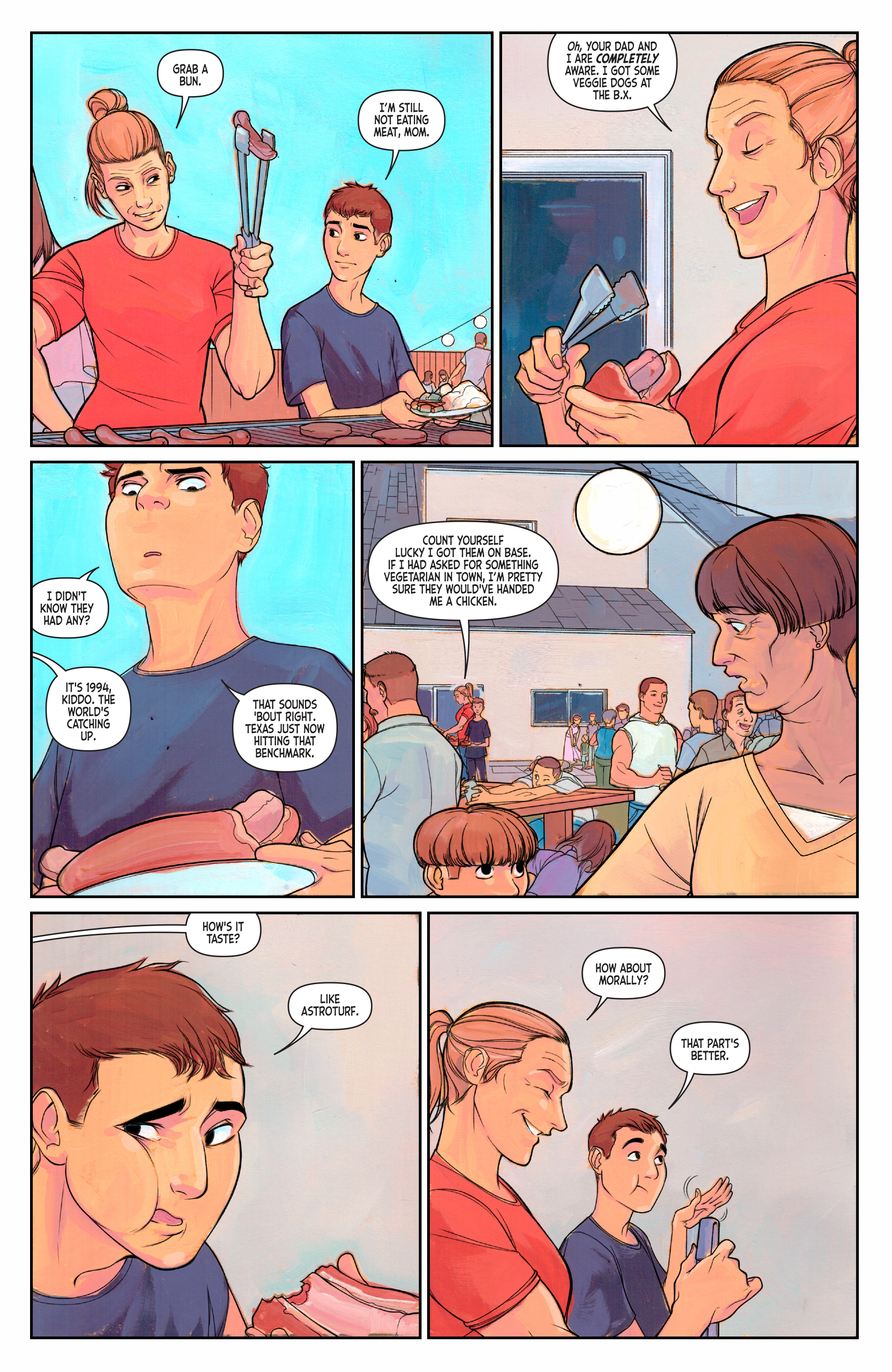 Read online At the End of Your Tether comic -  Issue #1 - 10