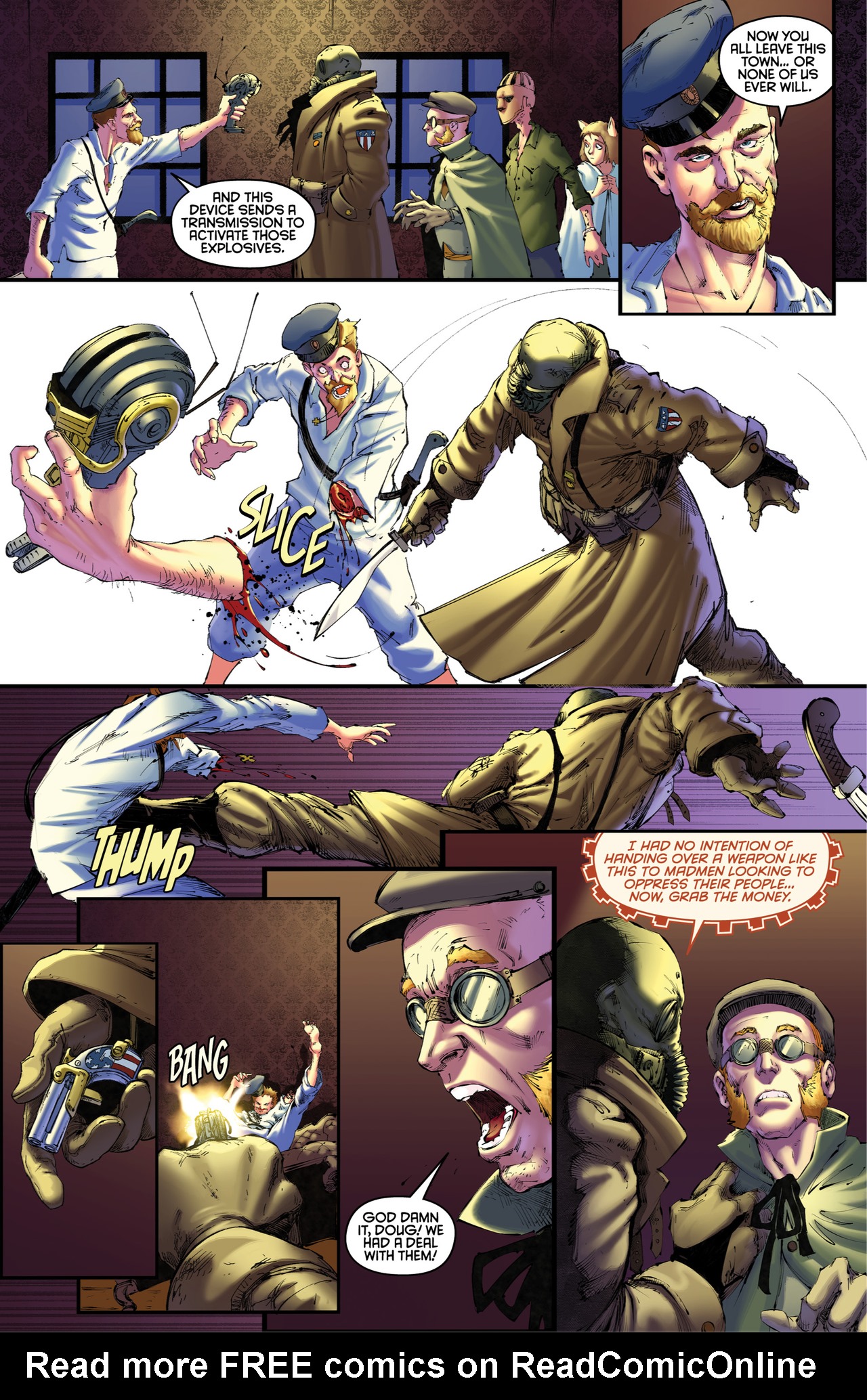 Read online Broken Gargoyles comic -  Issue #2 - 22