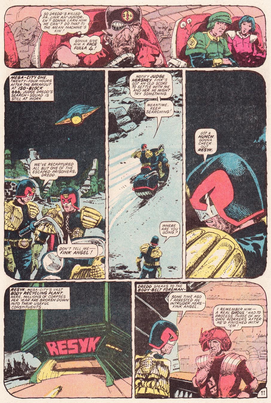 Read online Judge Dredd (1983) comic -  Issue #31 - 13
