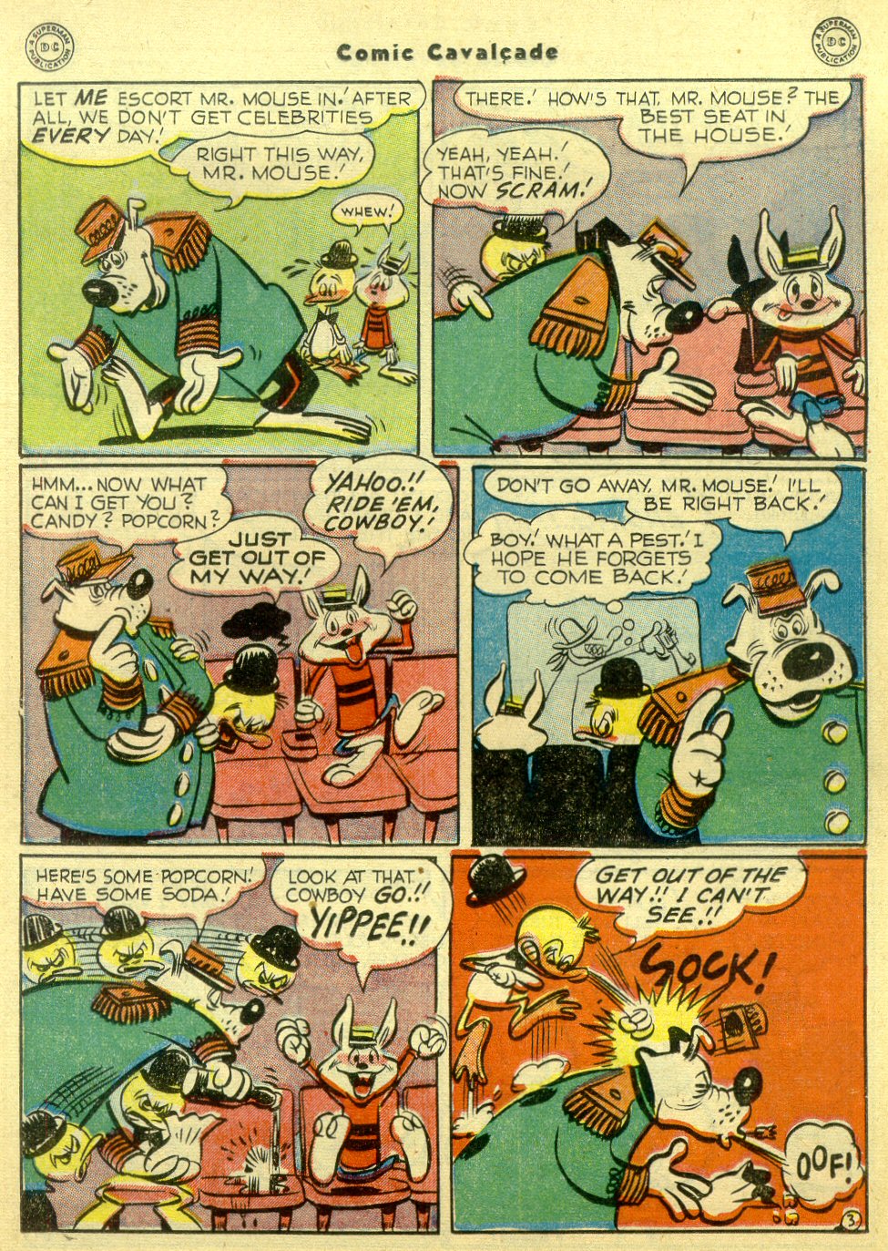 Read online Comic Cavalcade comic -  Issue #34 - 65
