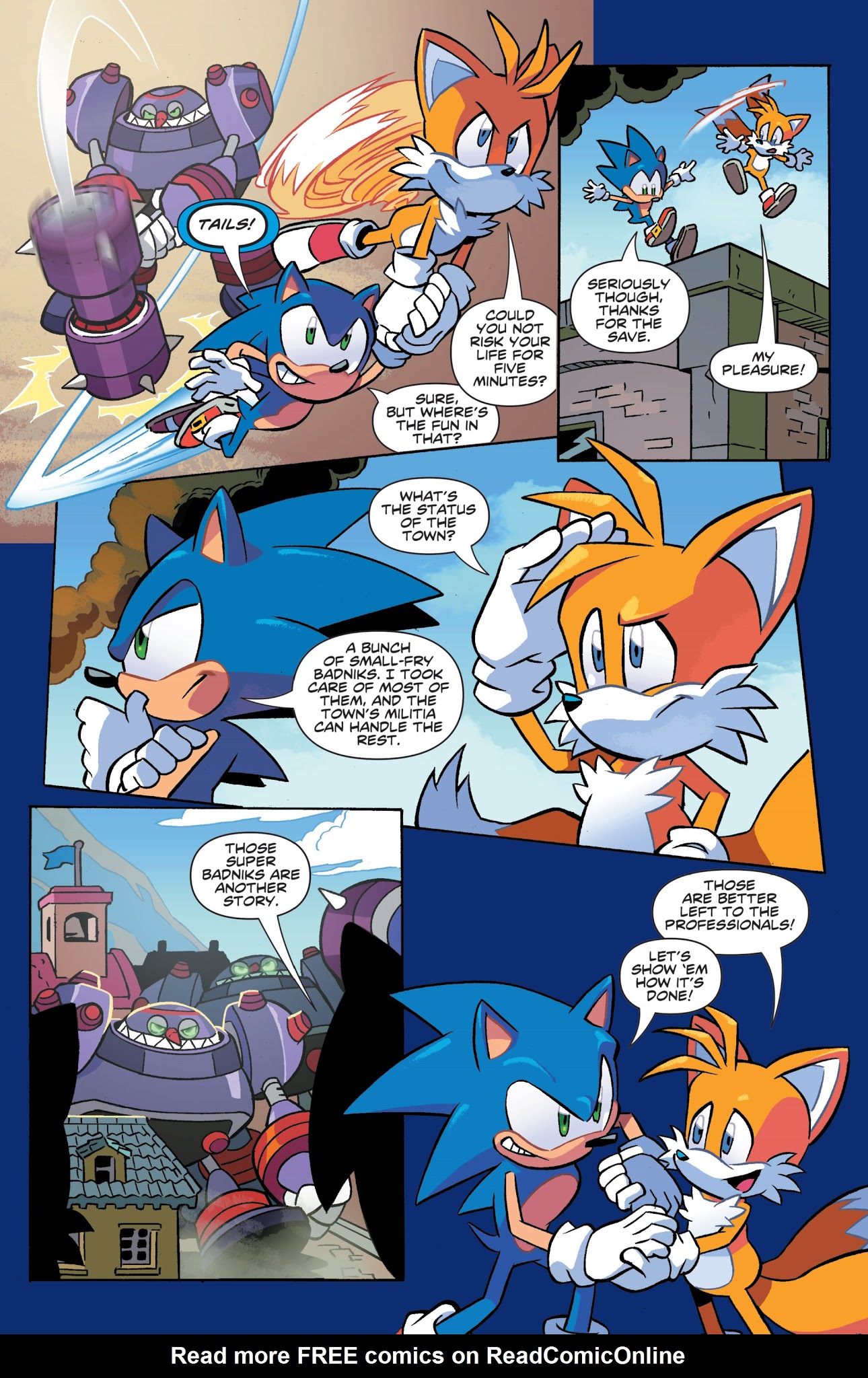 Read online Sonic the Hedgehog (2018) comic -  Issue #1 - 11