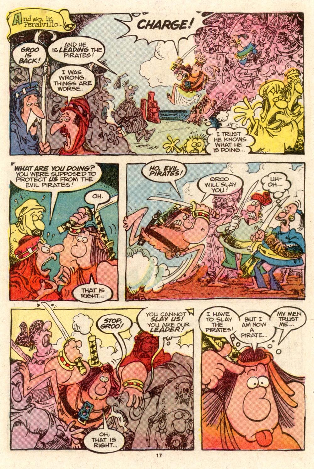 Read online Sergio Aragonés Groo the Wanderer comic -  Issue #33 - 18