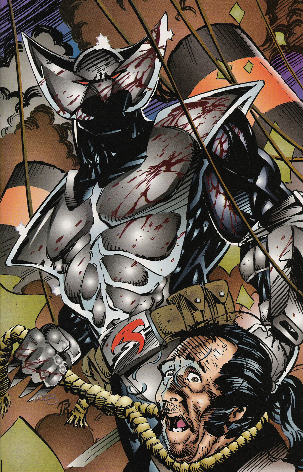 Read online ShadowHawk Gallery comic -  Issue # Full - 20