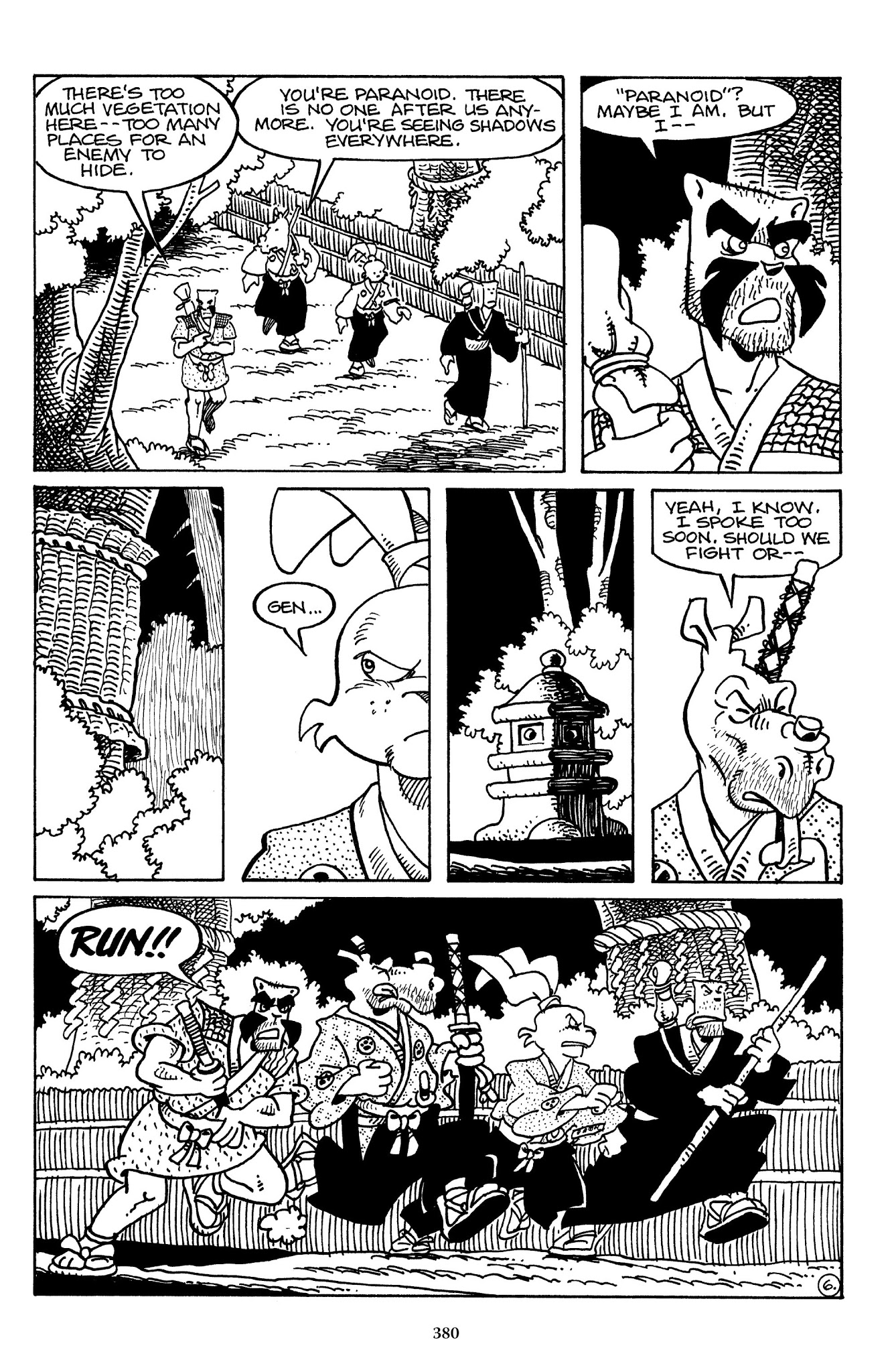 Read online The Usagi Yojimbo Saga comic -  Issue # TPB 3 - 376