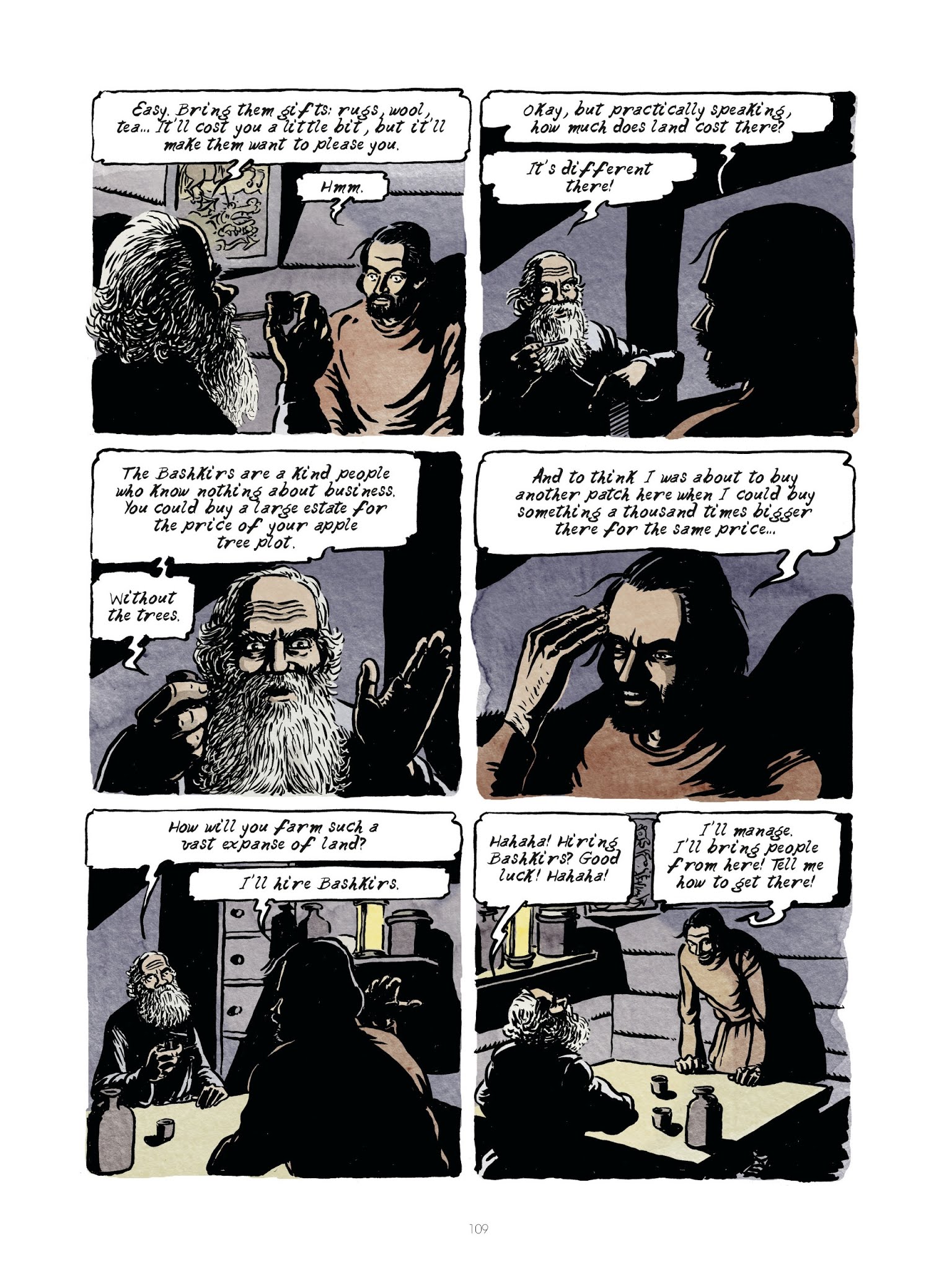 Read online How Much Land Does A Man Need? comic -  Issue # TPB - 104