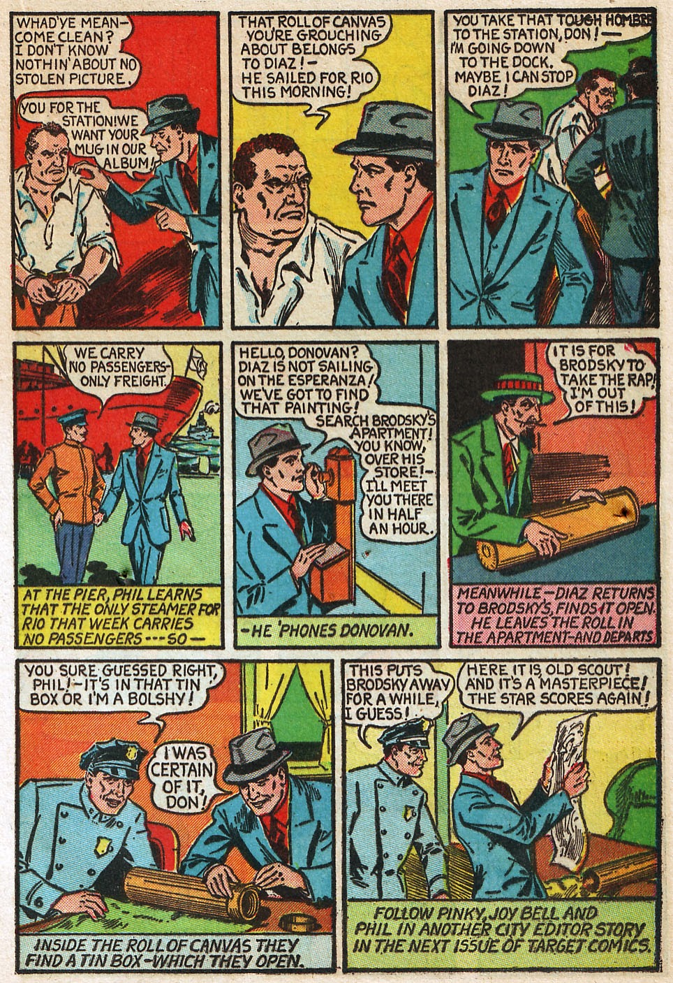 Read online Target Comics comic -  Issue #5 - 24