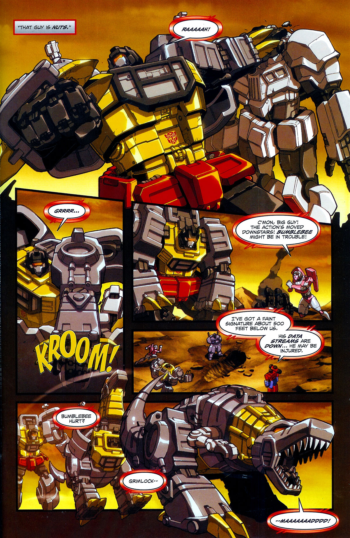 Read online G.I. Joe vs. The Transformers III: The Art of War comic -  Issue #2 - 6