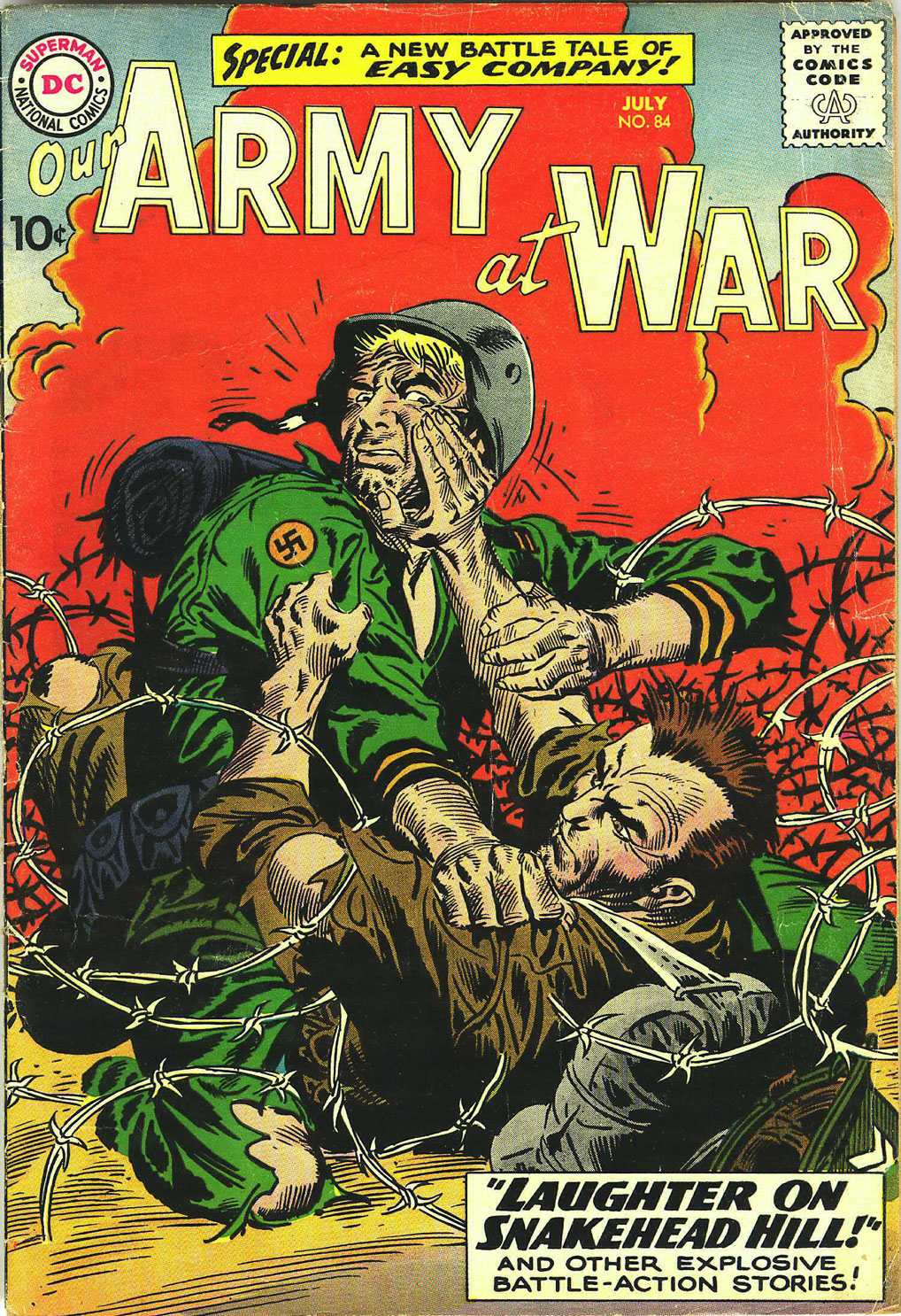Read online Our Army at War (1952) comic -  Issue #84 - 1