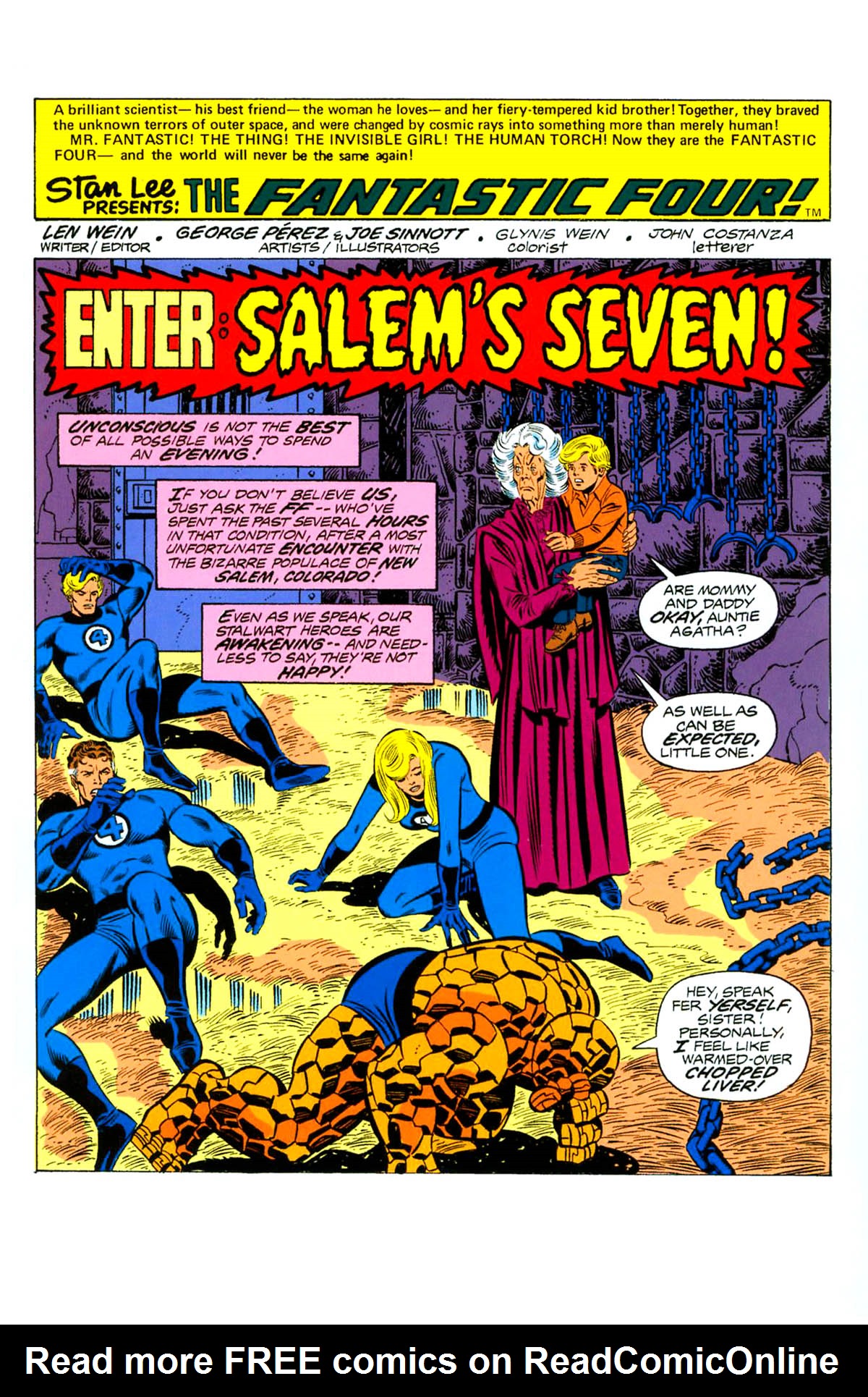 Read online Fantastic Four Visionaries: George Perez comic -  Issue # TPB 1 (Part 2) - 81