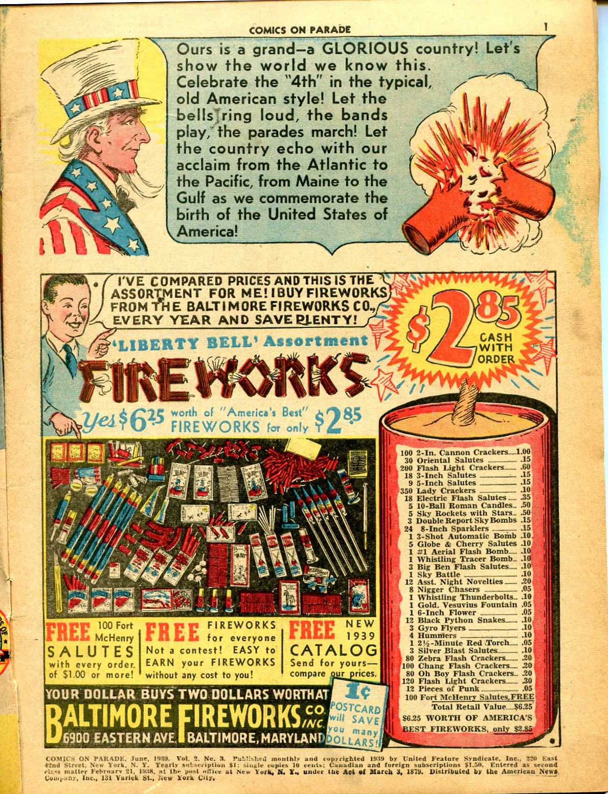 Read online Comics on Parade comic -  Issue #15 - 3