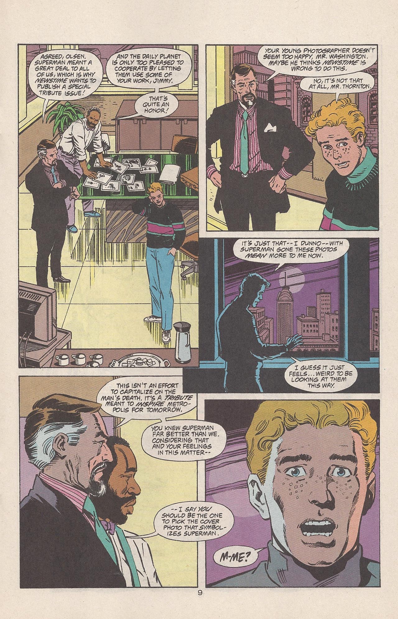 Read online Superman (1987) comic -  Issue #77 - 15