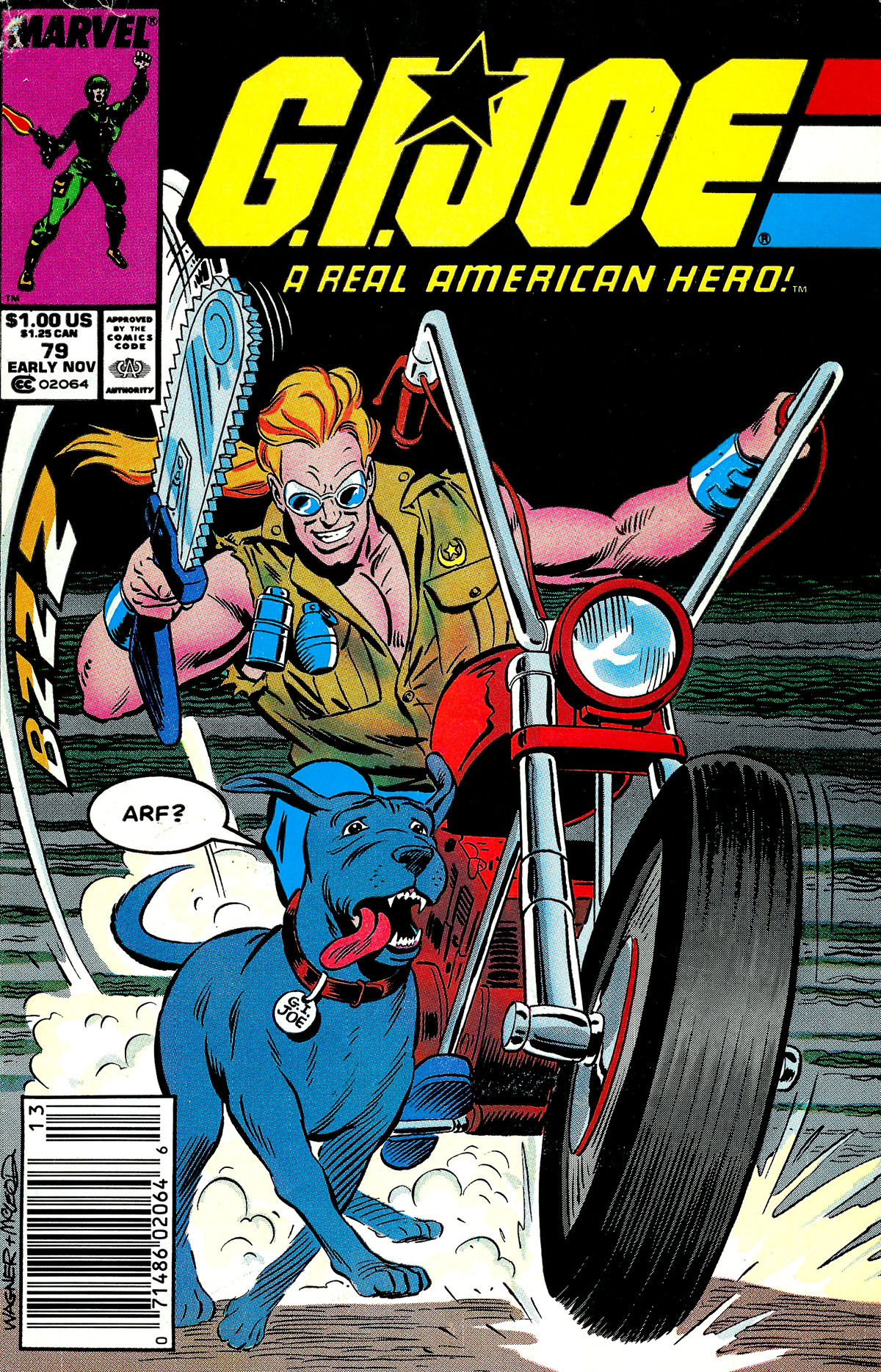 Read online G.I. Joe: A Real American Hero comic -  Issue #79 - 1