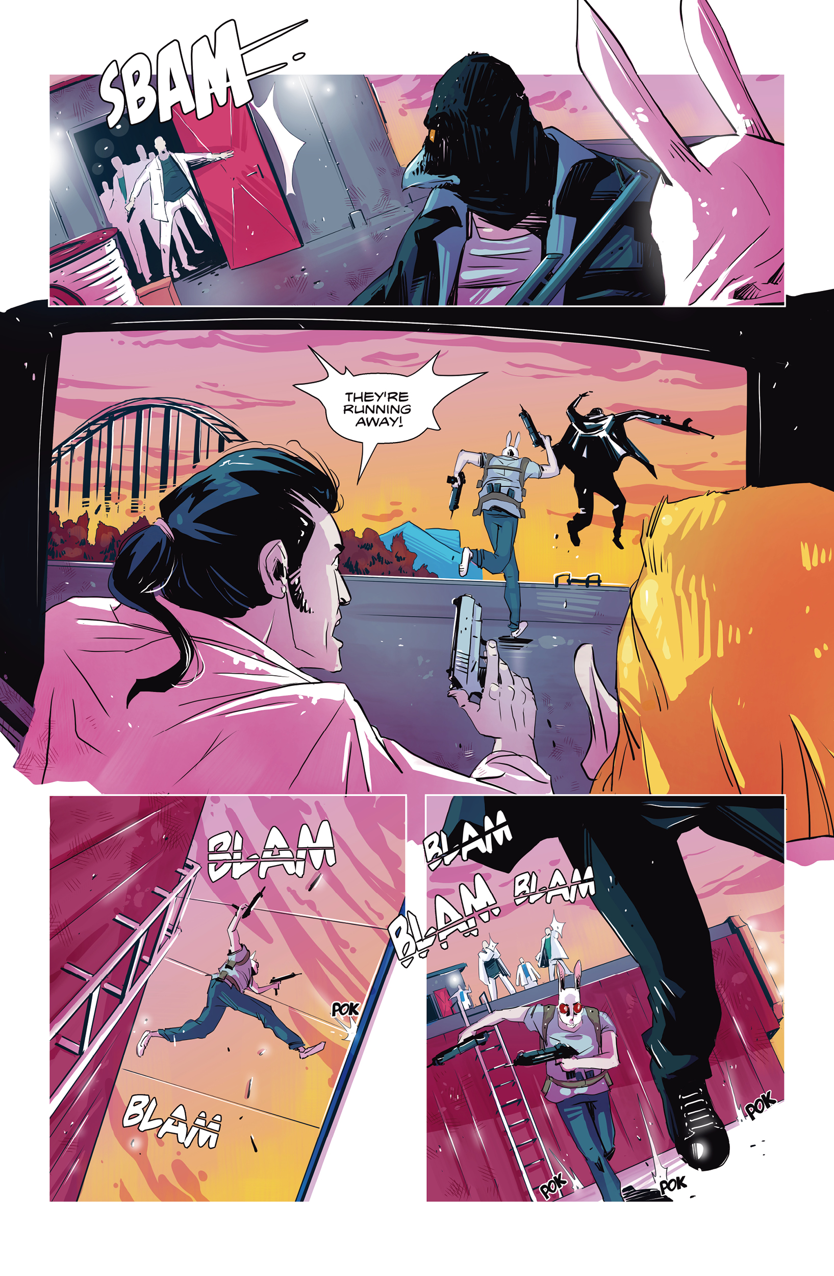 Read online Hotline Miami 2: Wrong Number comic -  Issue #4 - 13