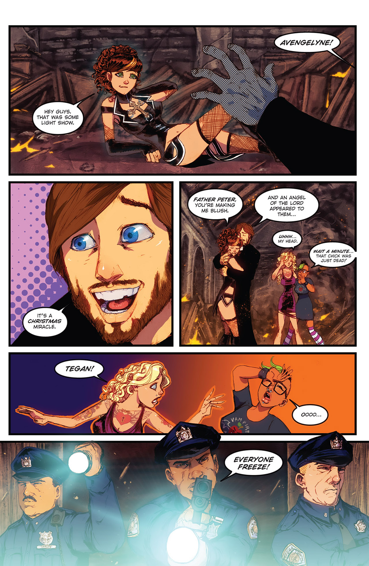 Read online Avengelyne (2011) comic -  Issue #3 - 20