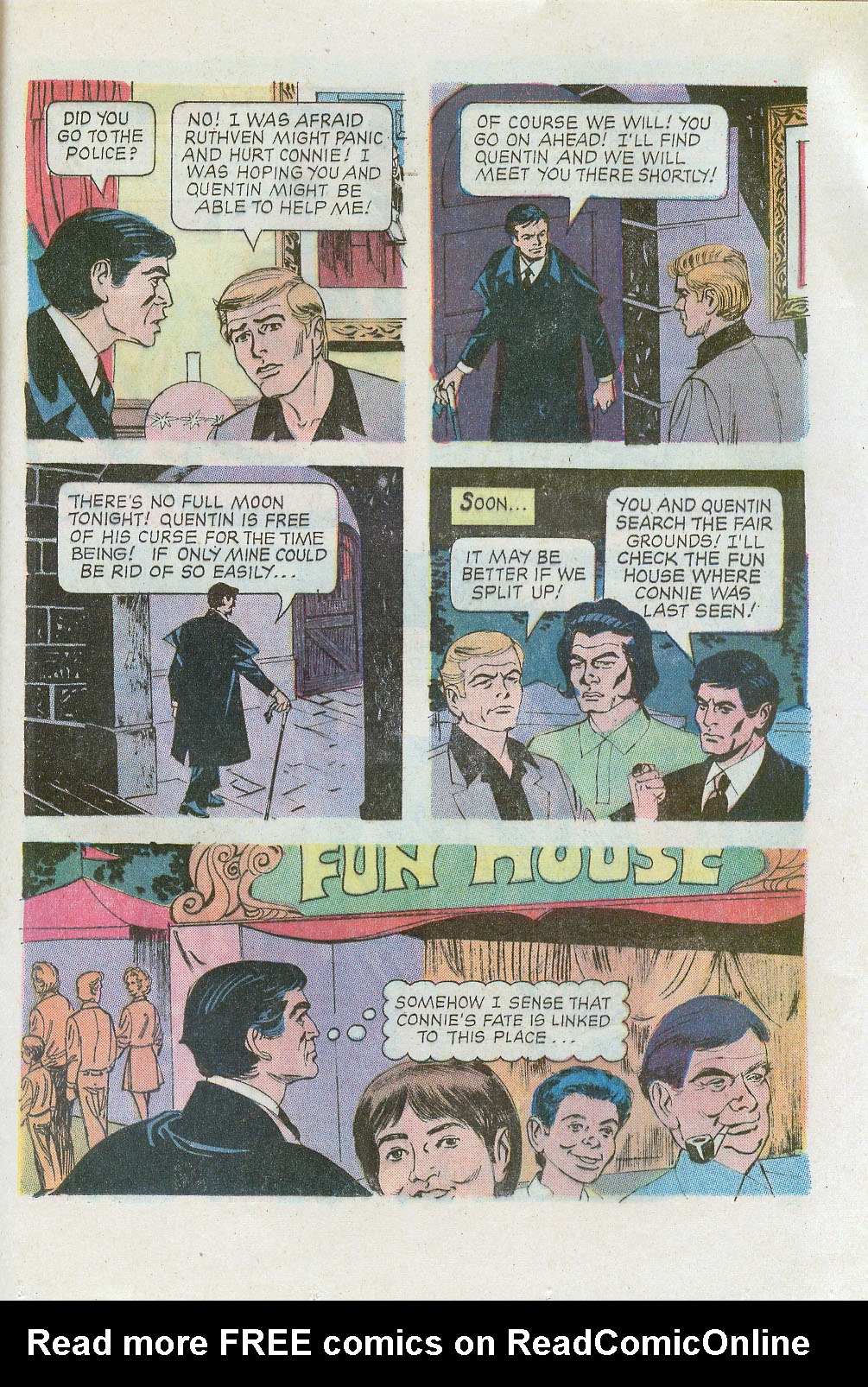 Read online Dark Shadows (1969) comic -  Issue #21 - 25
