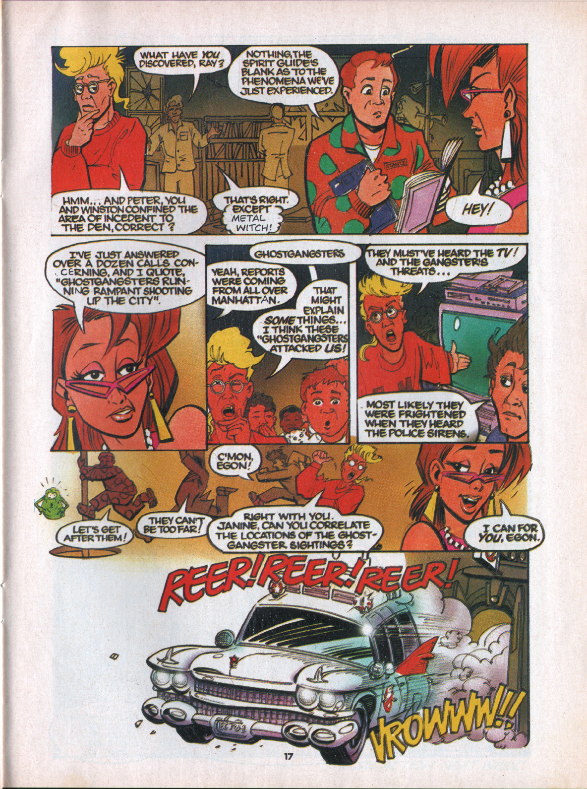 Read online The Real Ghostbusters comic -  Issue #97 - 17