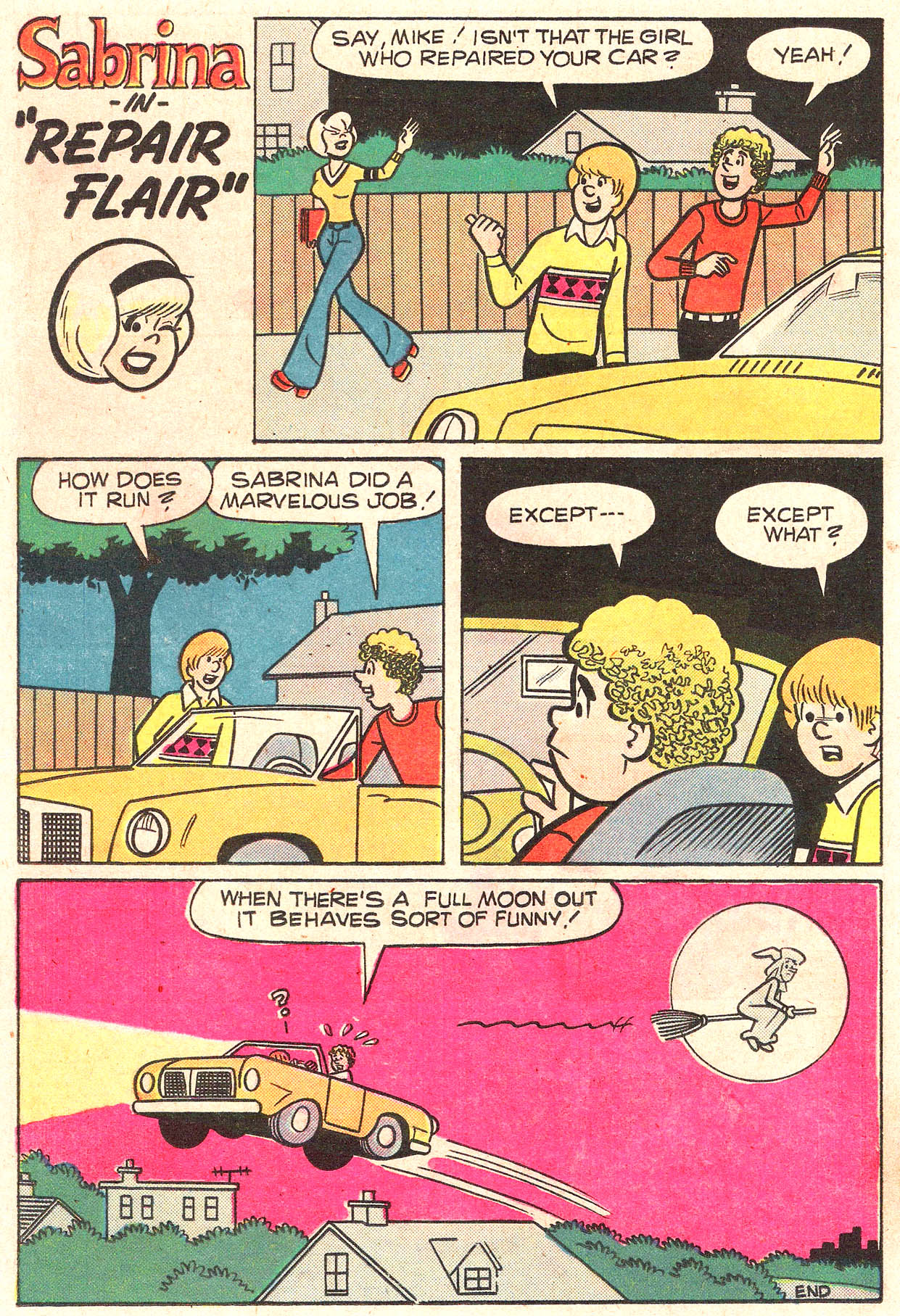 Read online Sabrina The Teenage Witch (1971) comic -  Issue #38 - 22