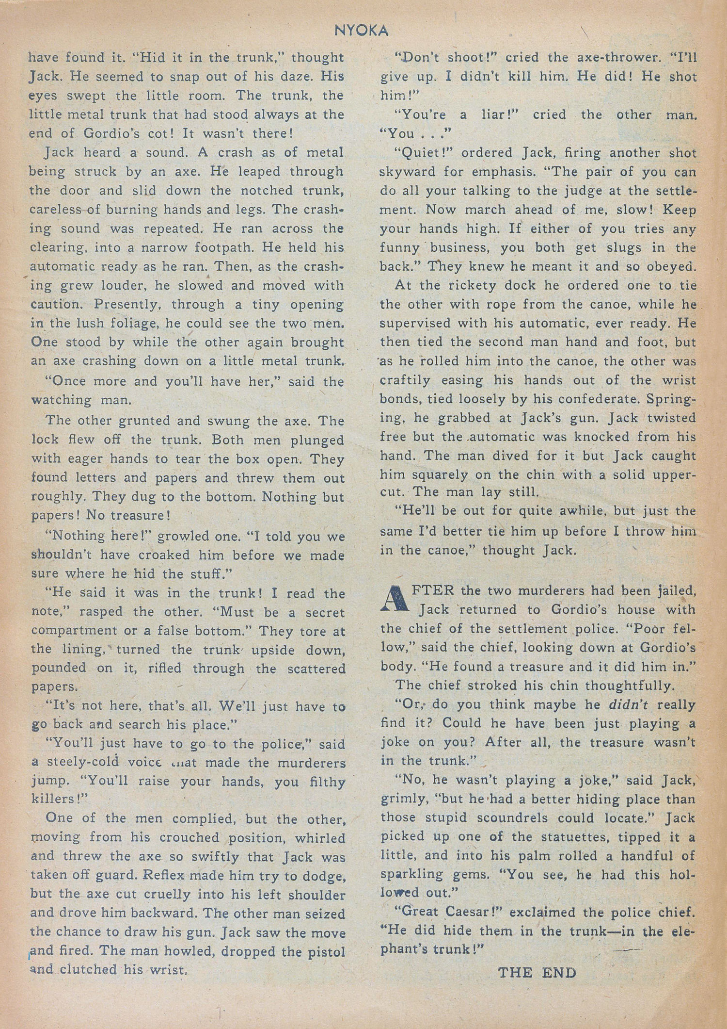 Read online Nyoka the Jungle Girl (1945) comic -  Issue #47 - 43